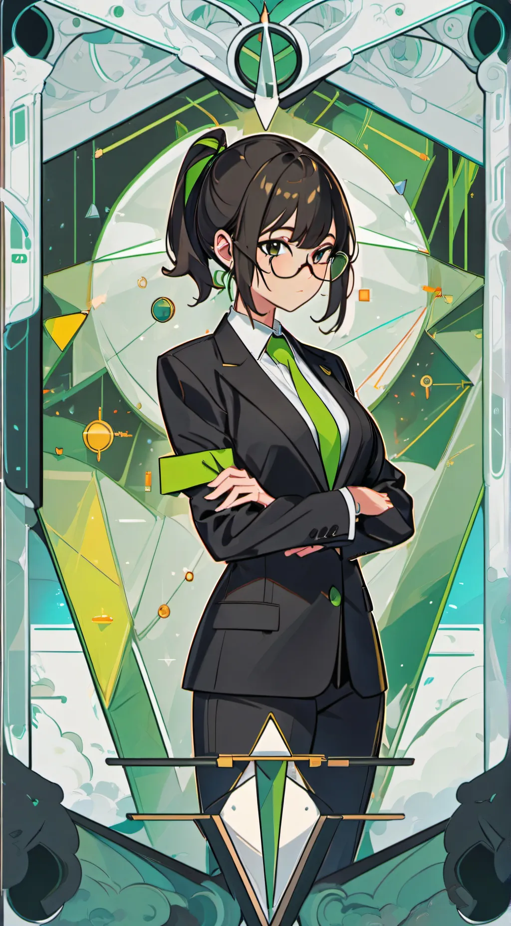 ai character: Mha normal background