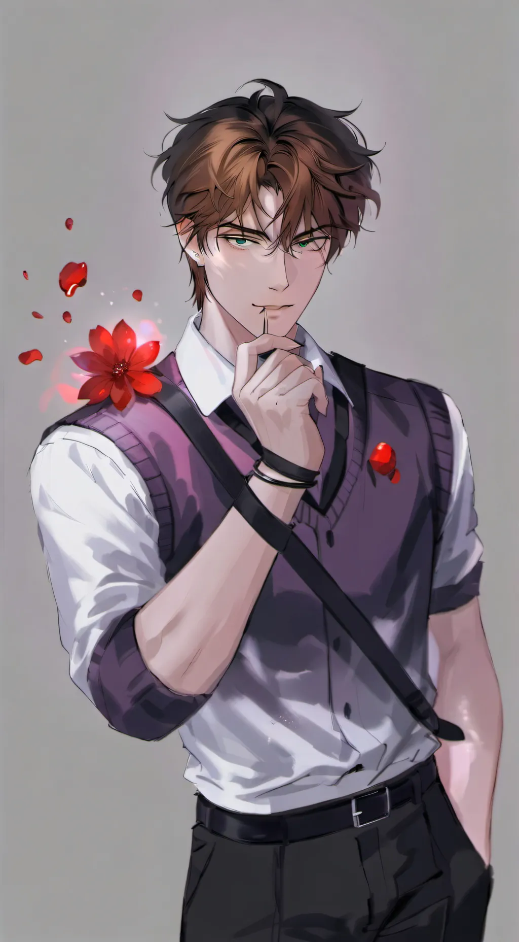 ai character: Theo♤ background