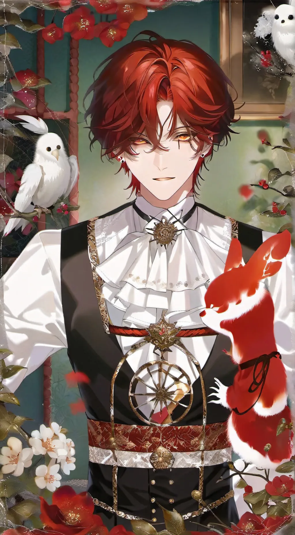 ai character: usher🔥✨:77 background