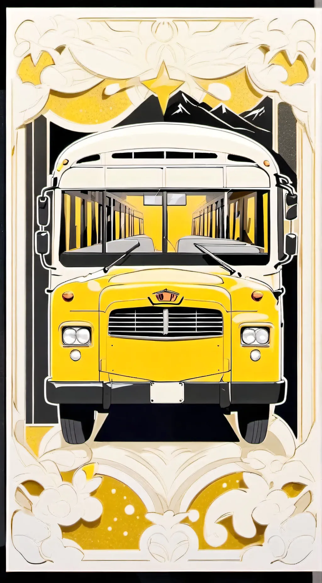 ai character: Sprunki school  background