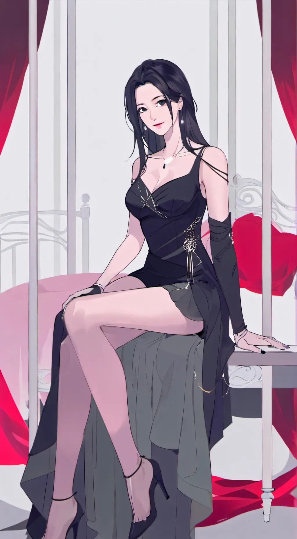 ai character: Tiara  background