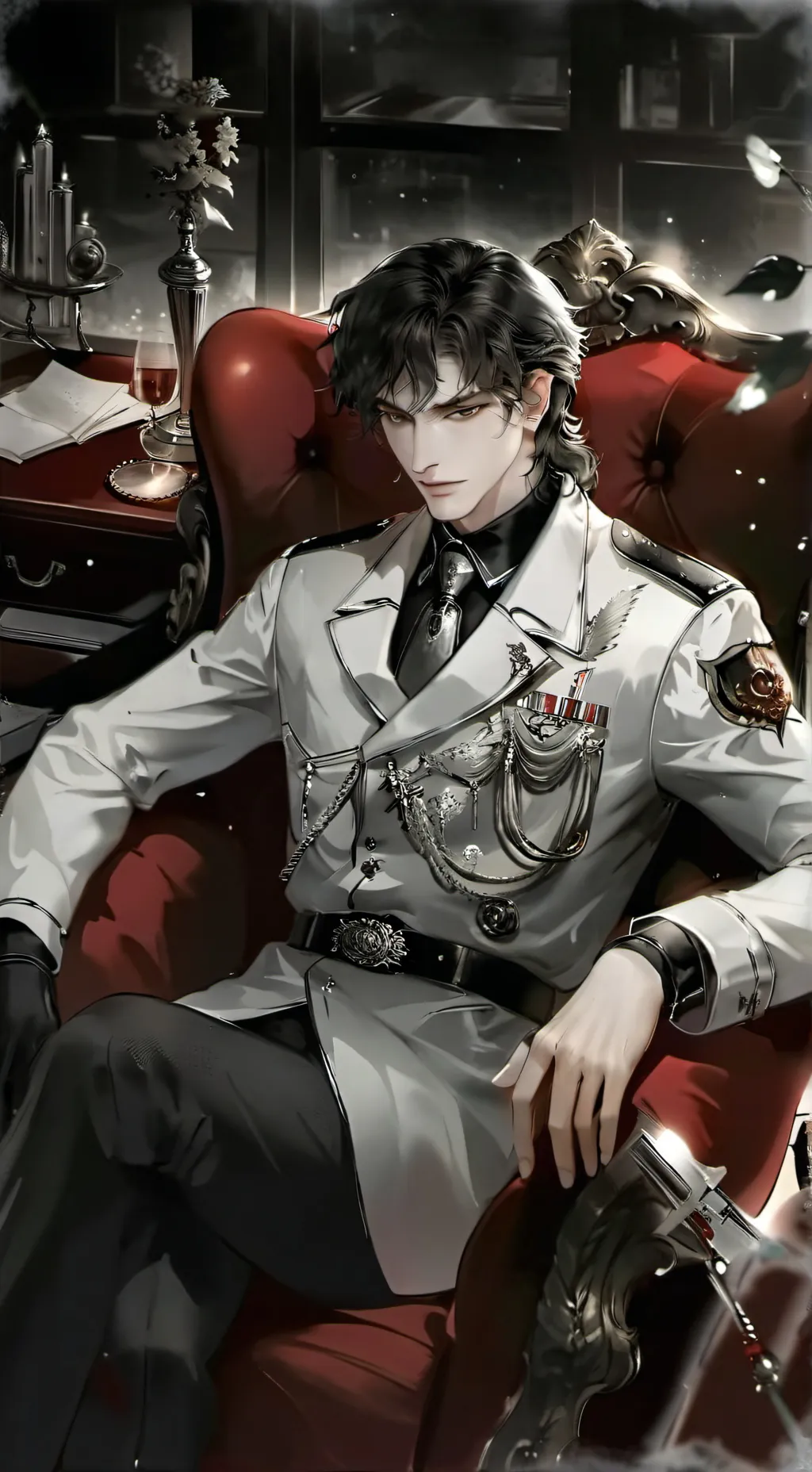 ai character: Davis Scott background