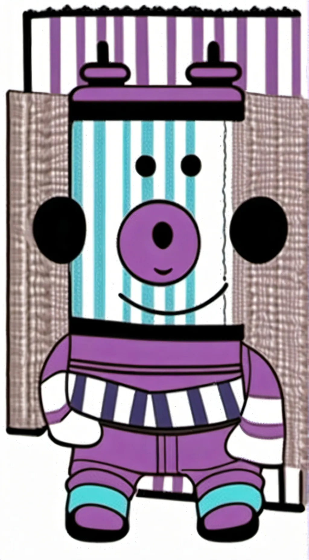 ai character: Boxten background