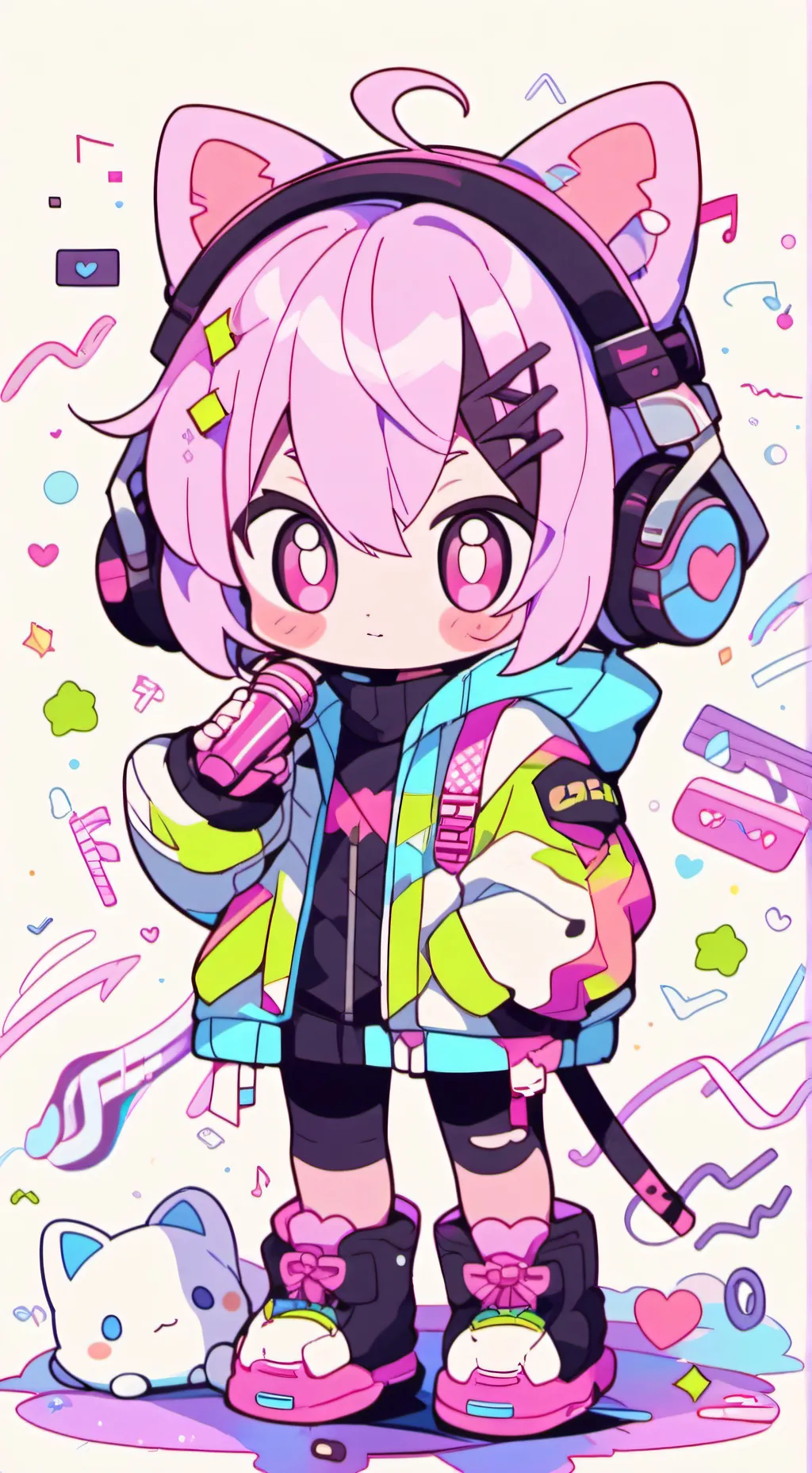 ai character: Synkig background