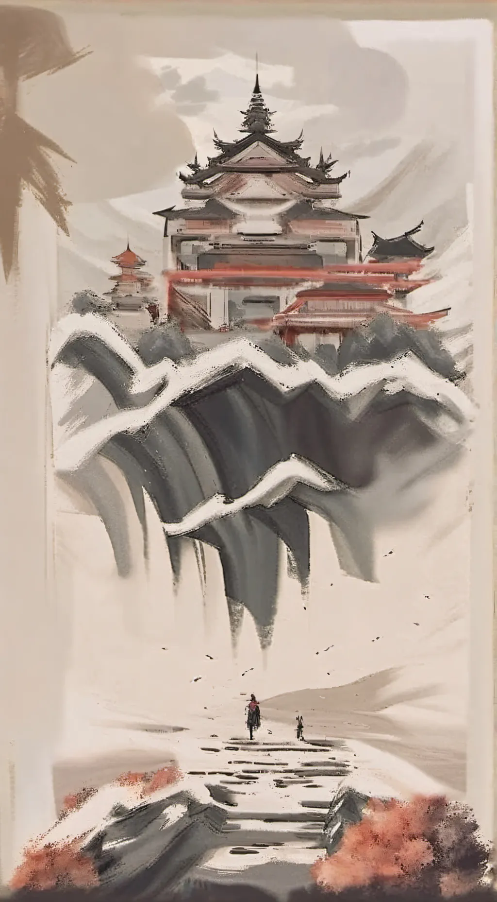 ai character: 👁️👄👁️ background