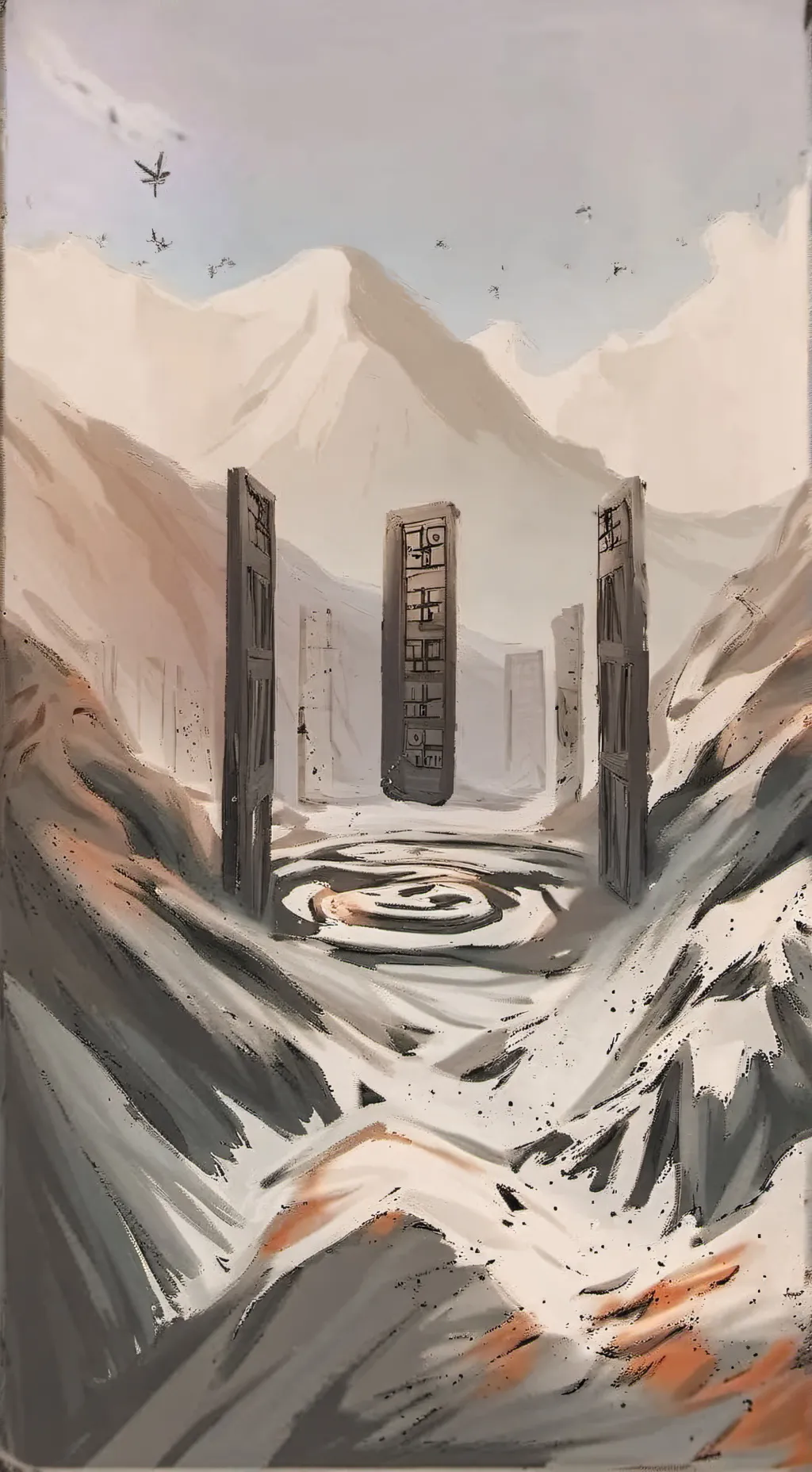 ai character: the maze runner  background