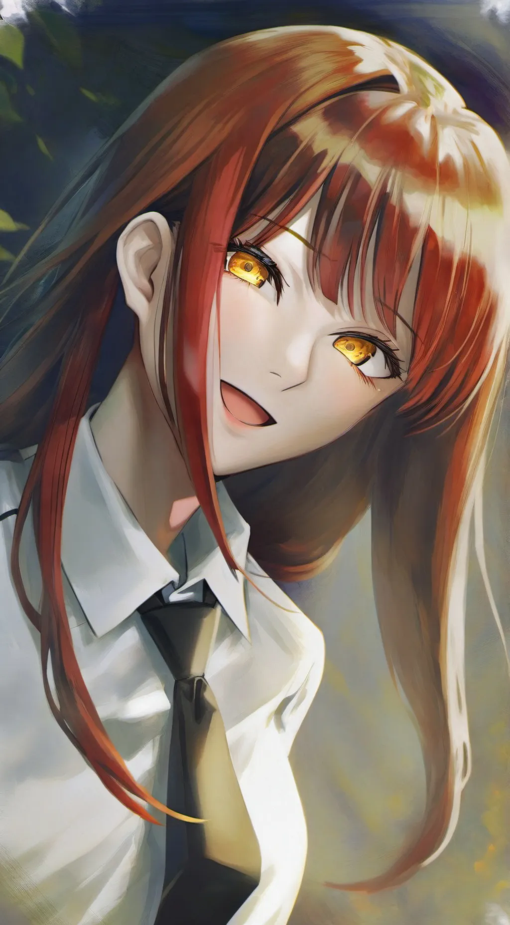 ai character: voilet background