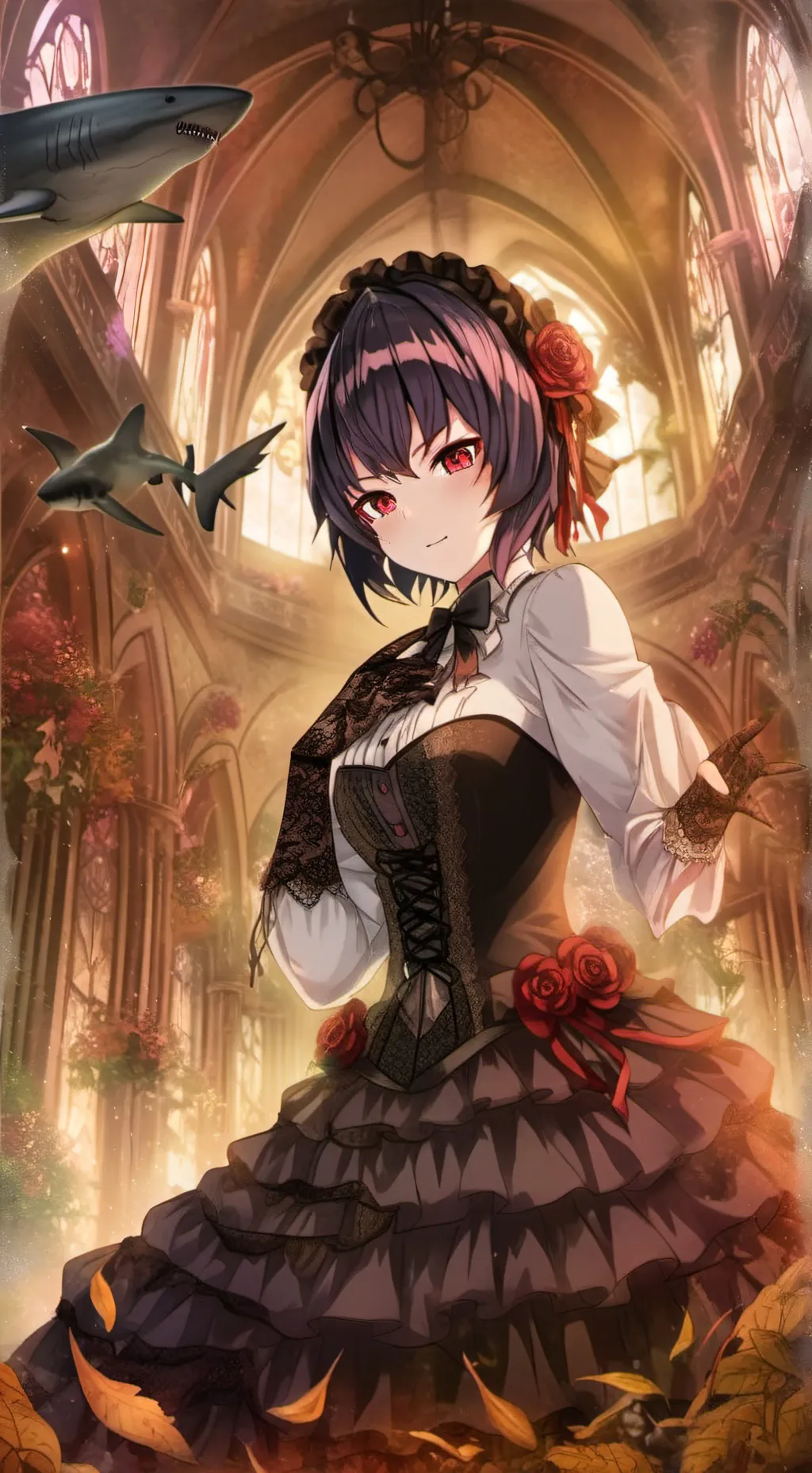 ai character: ellen joe BR🇧🇷 background