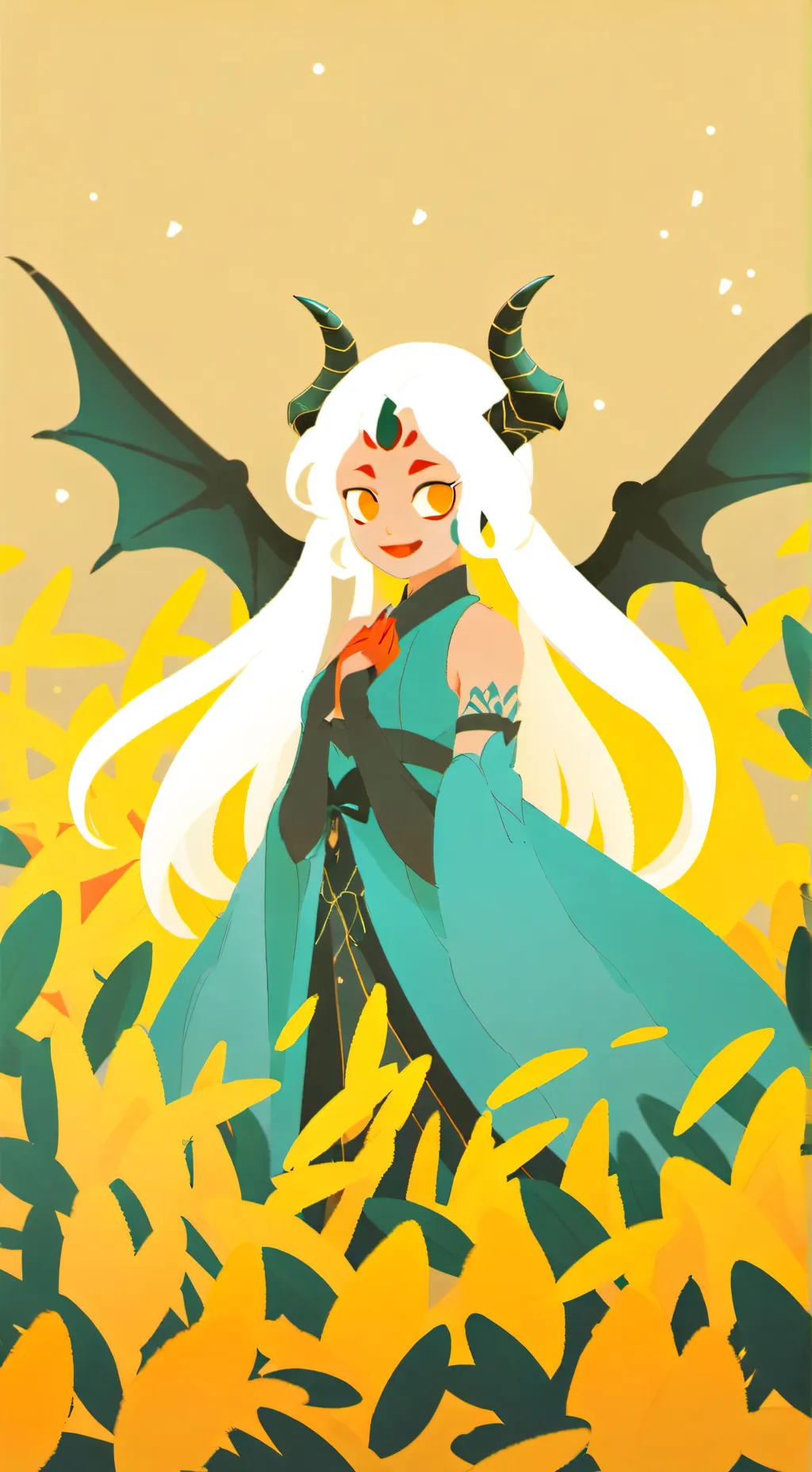 ai character: Demon slayers  background