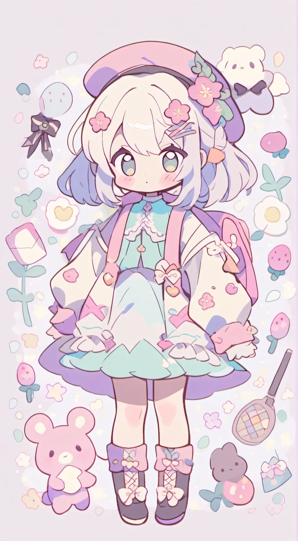 ai character: Джына background