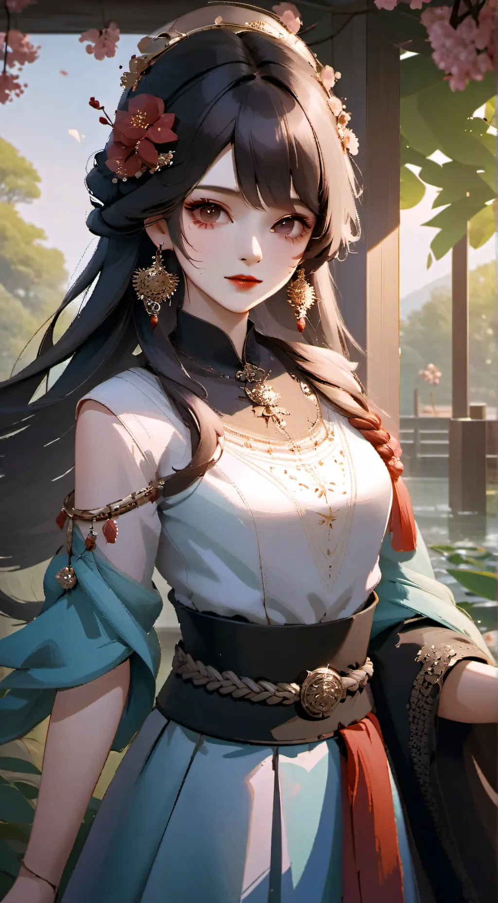 ai character: карина background