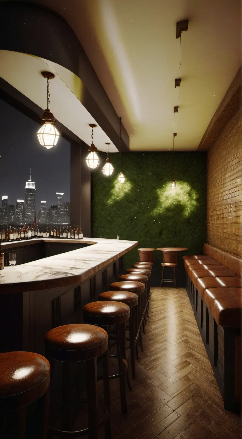 ai character: creep background