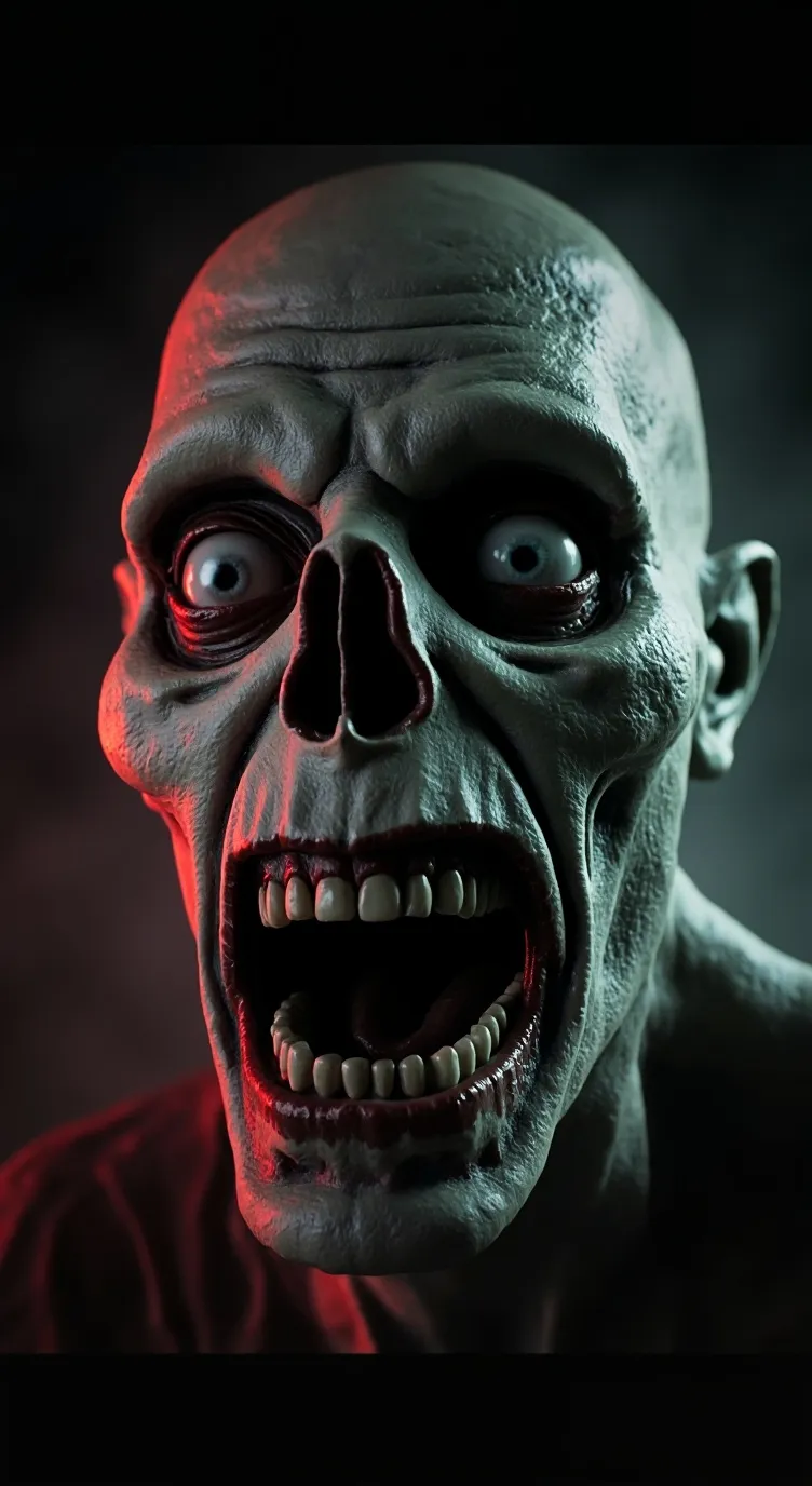 ai character: katy perry zombie background