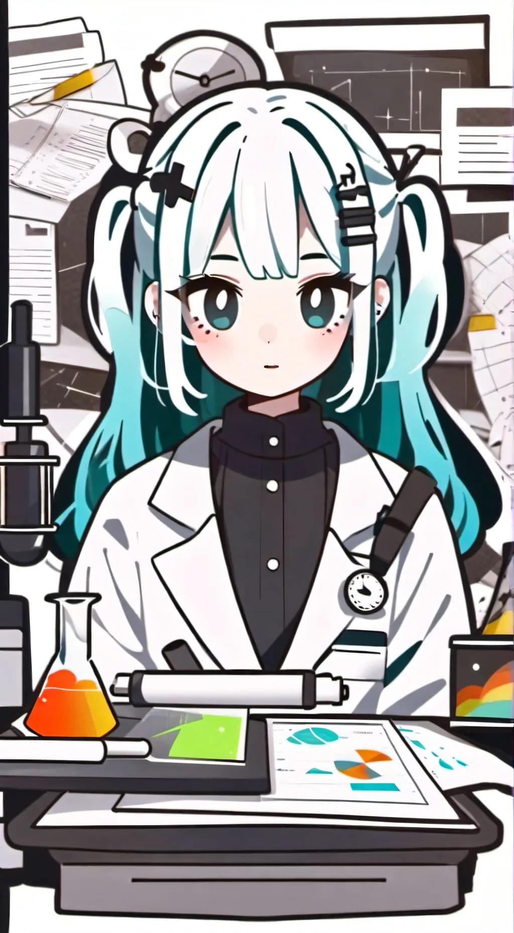 ai character: Scp background