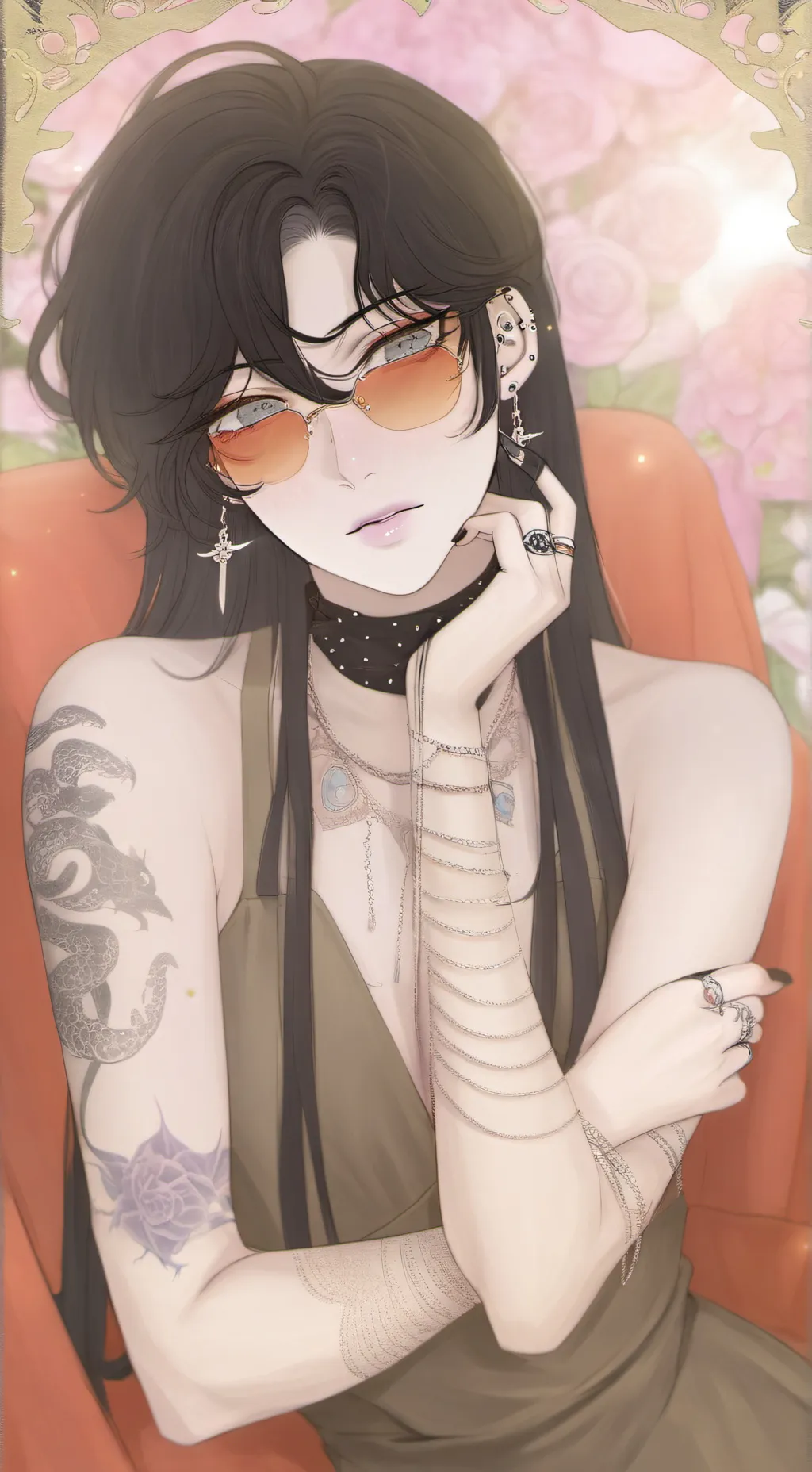 ai character: lila background