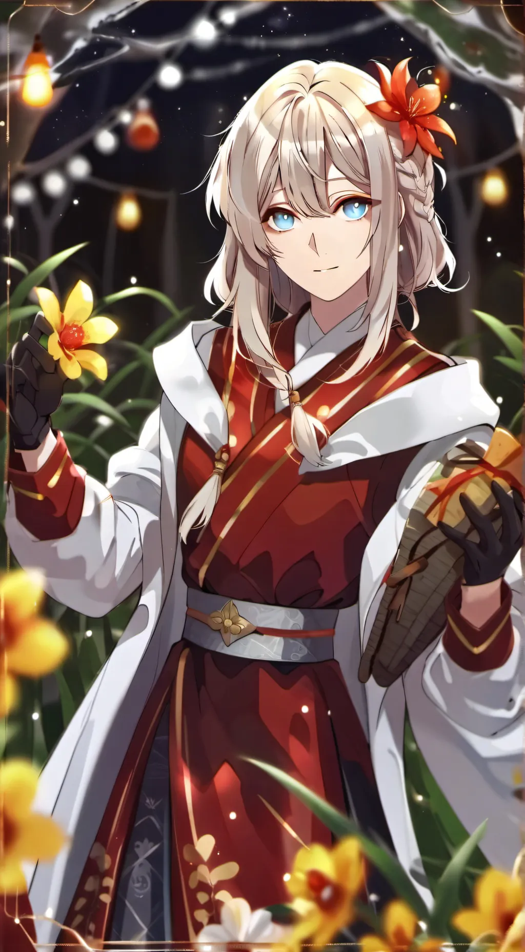 ai character: Alexandra  background