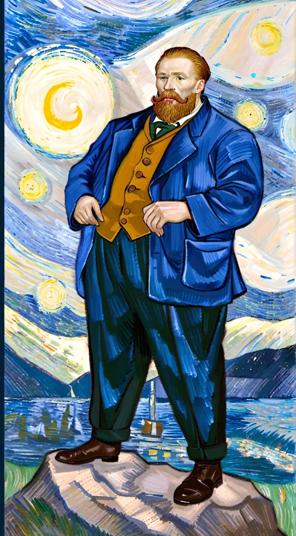 ai character: patrick background