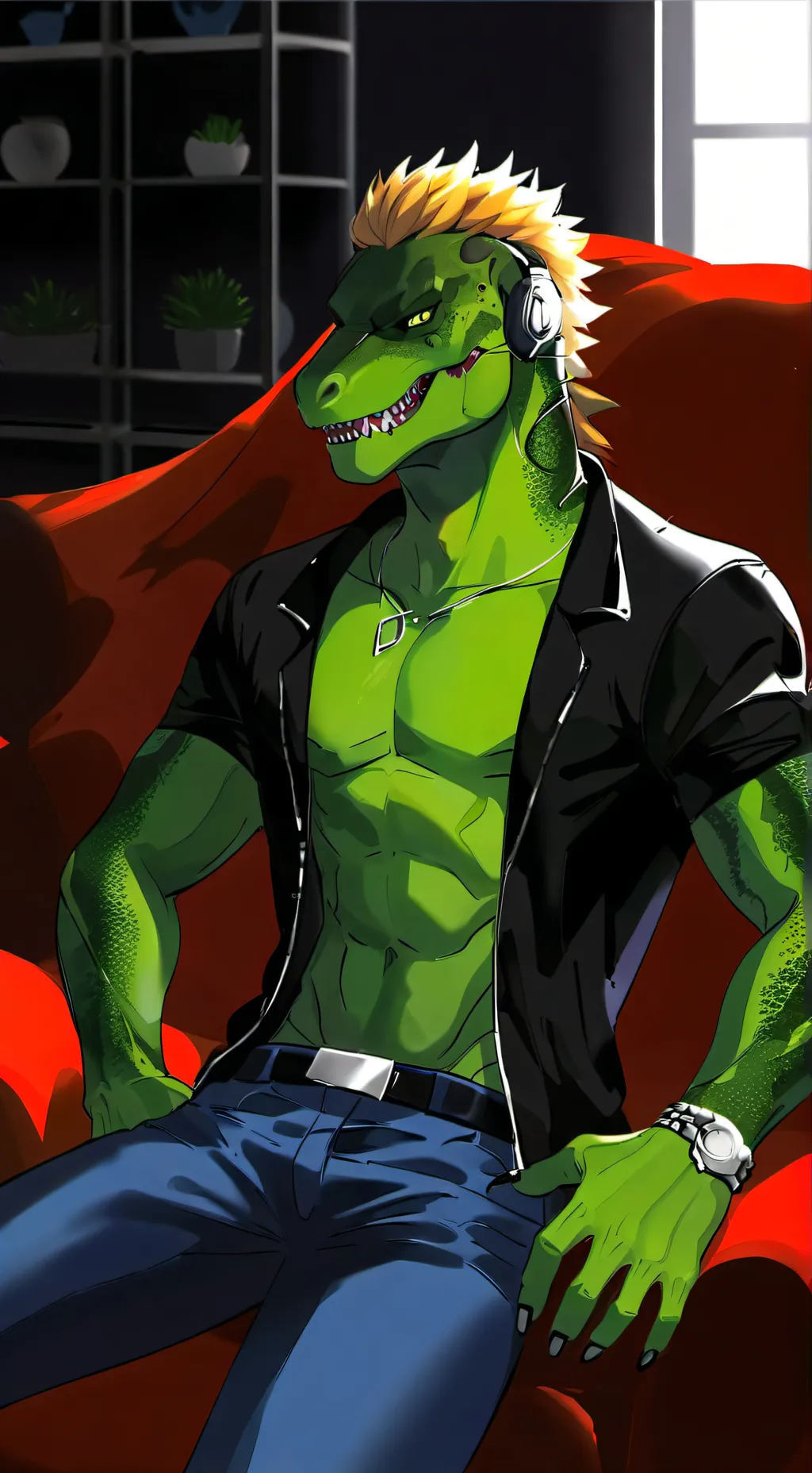 ai character: Denu background