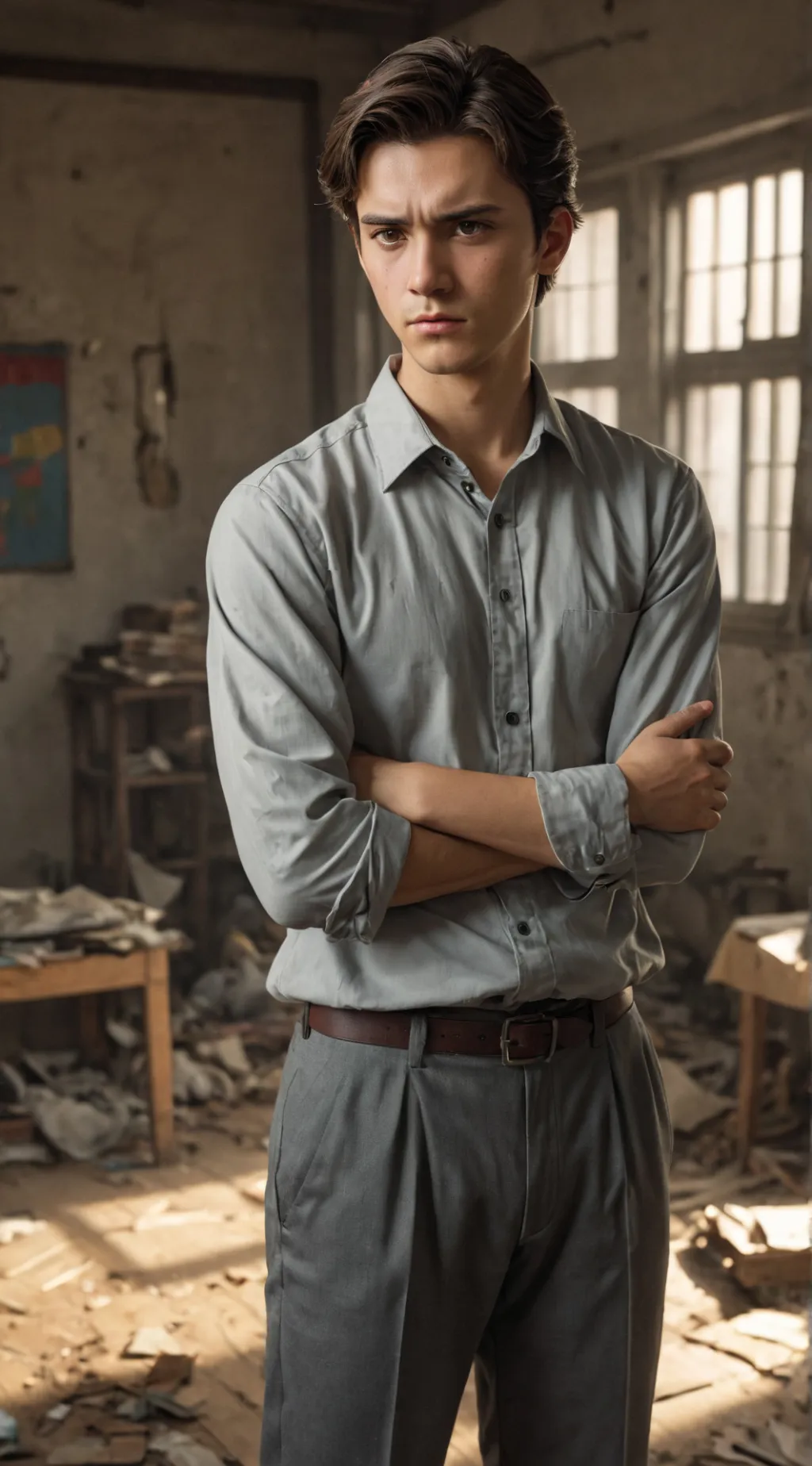 ai character: Carlos El Limpio background