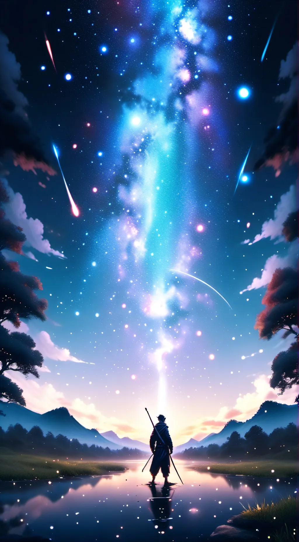 ai character: PAST SOLARBALLS! background