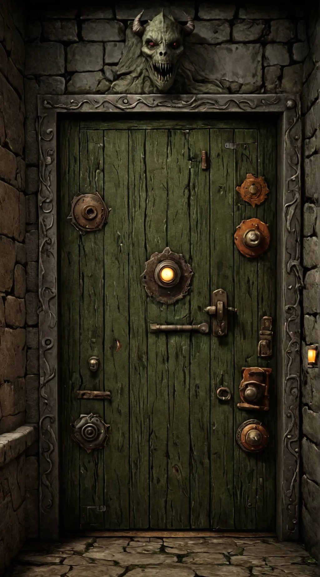 ai character: Roblox doors background