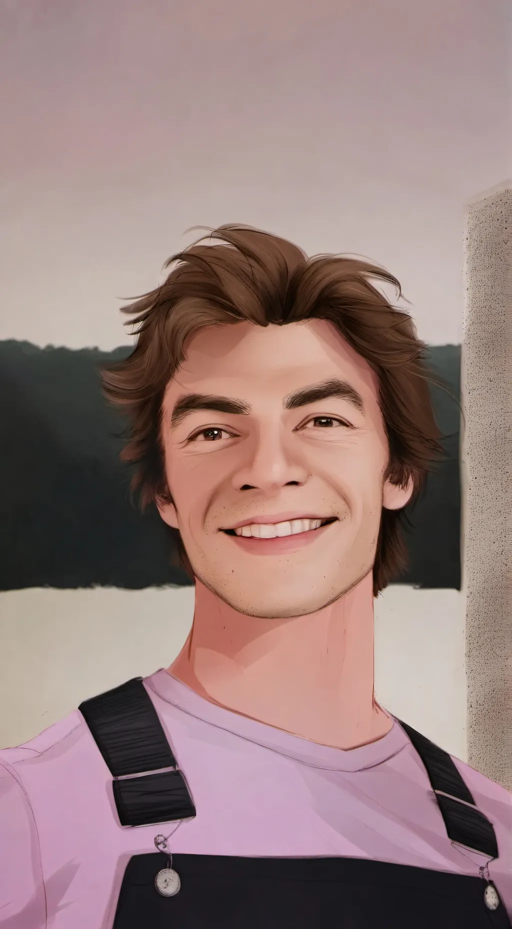 ai character: warren background