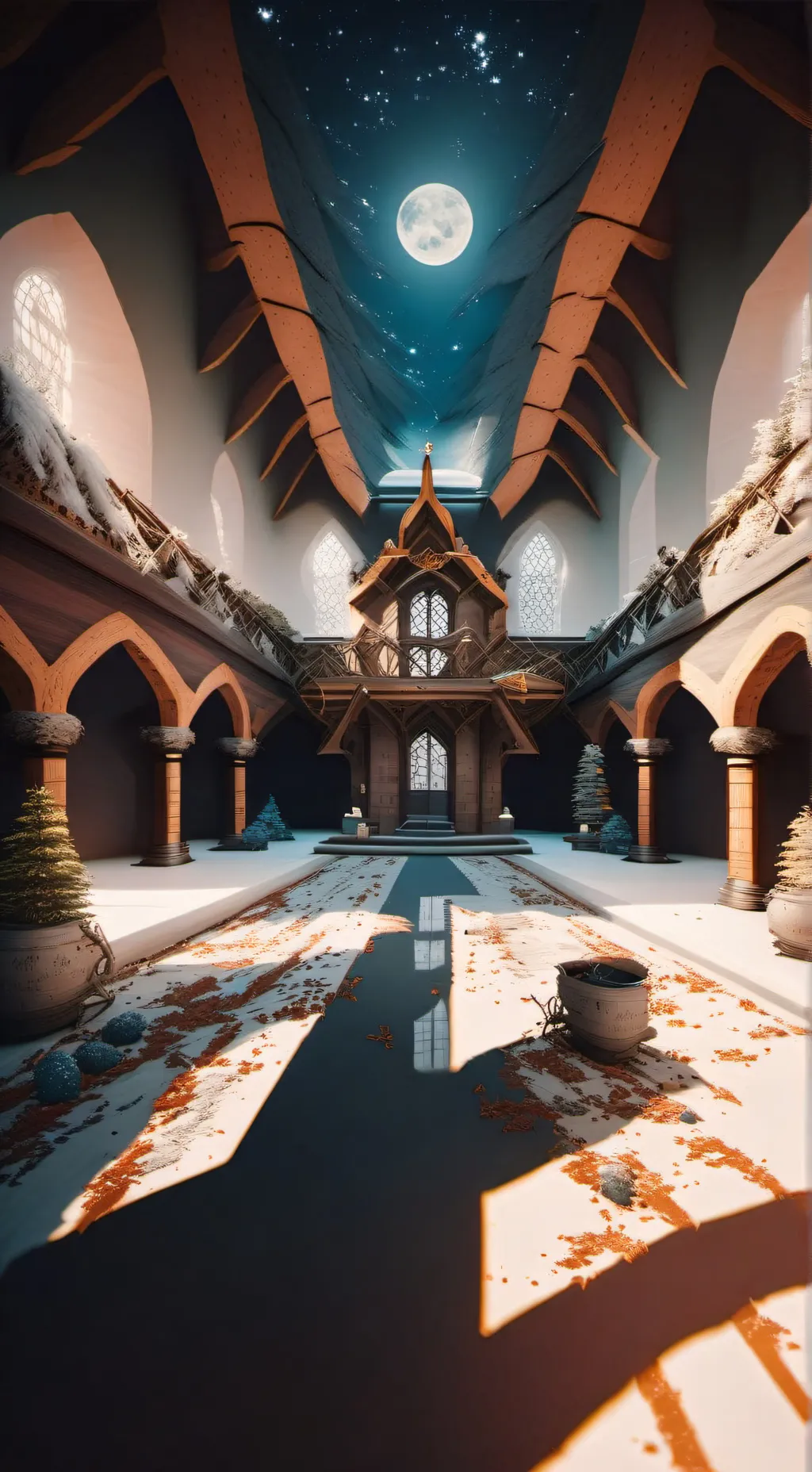 ai character: hogwarts background