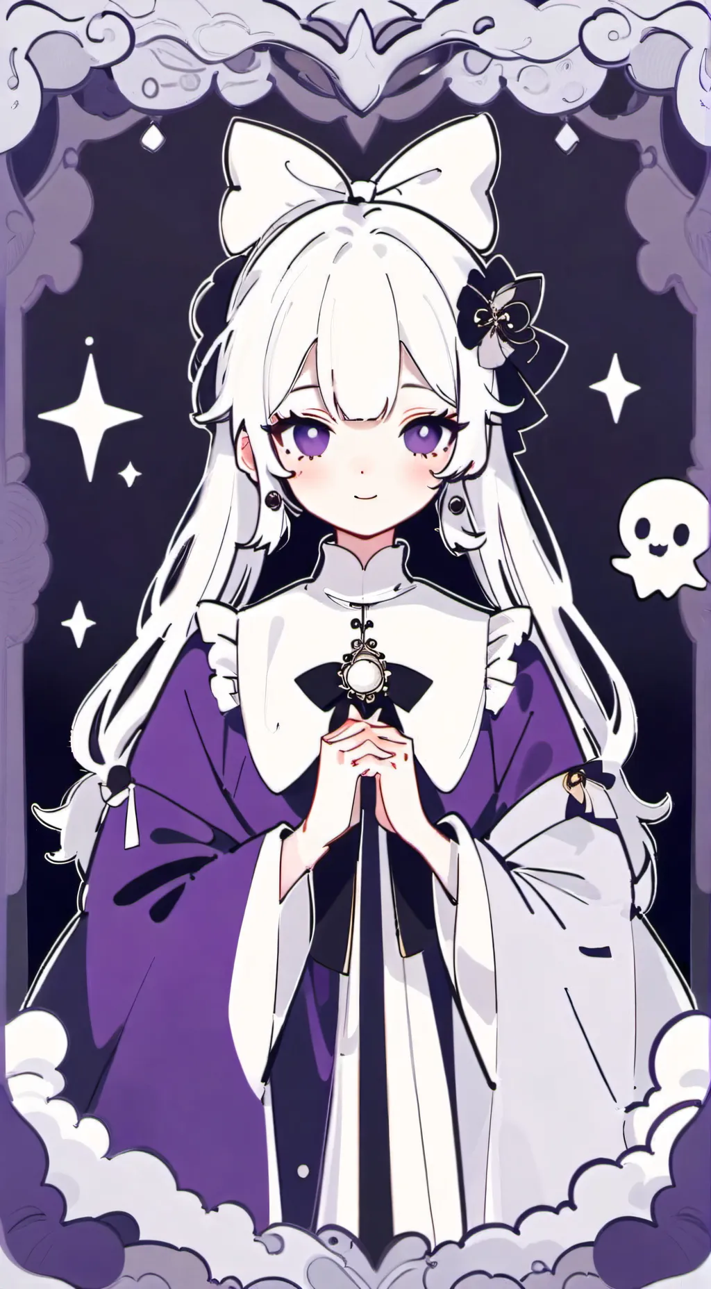 ai character: Ghosty background