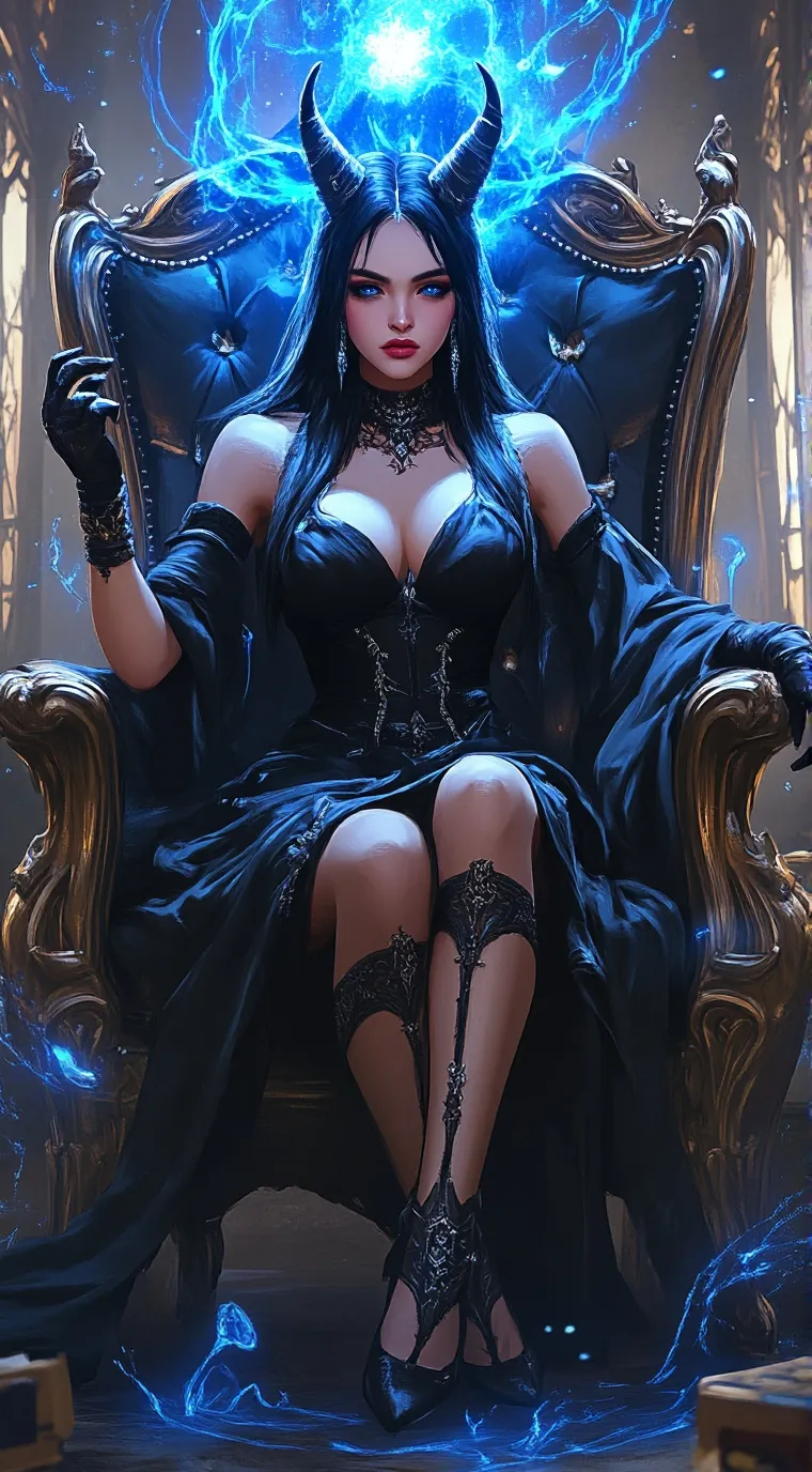 ai character: Queendom of Aether background