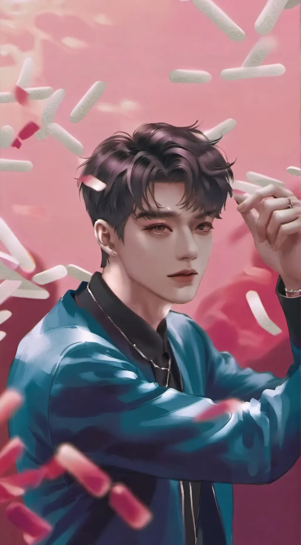 ai character: Thanos background