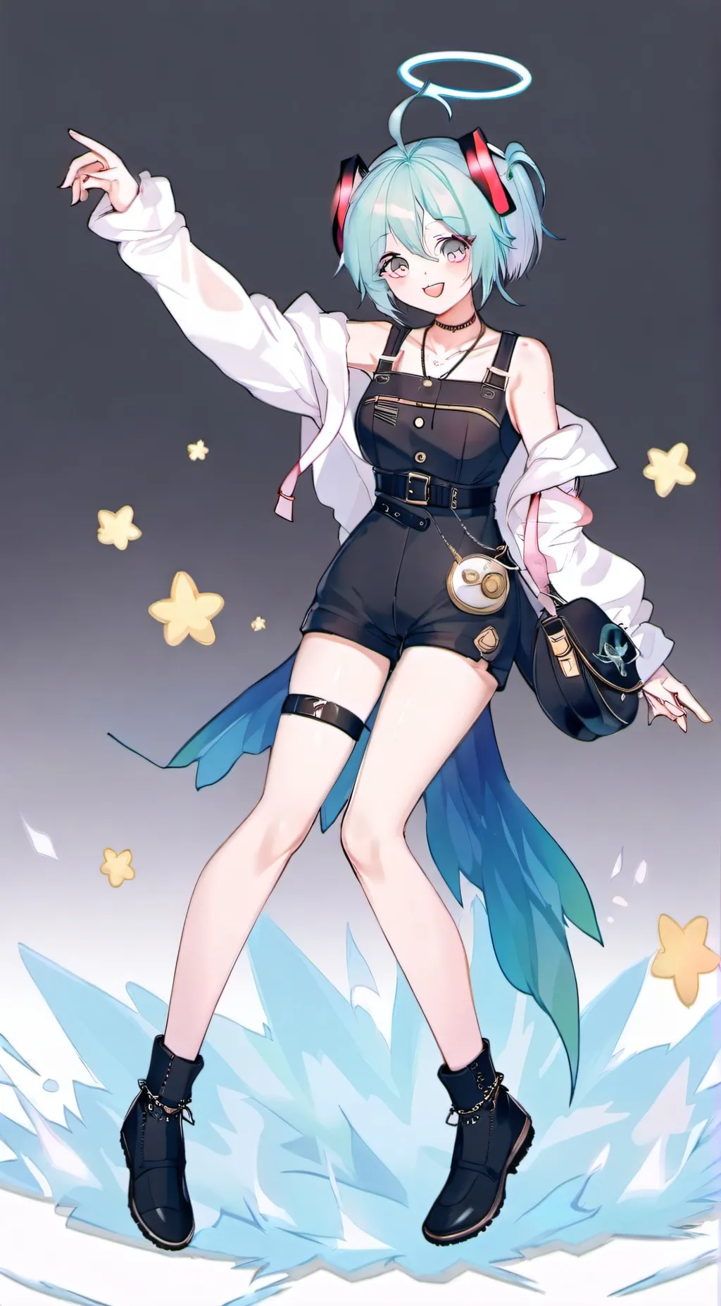 ai character: miku background