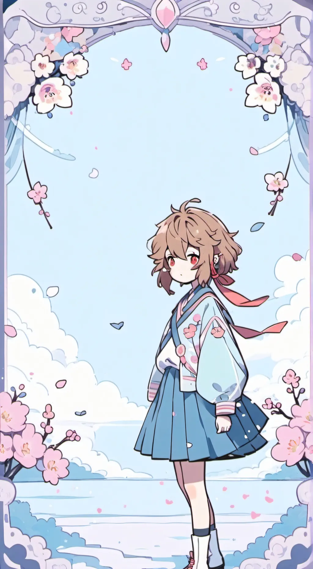 ai character: bakugo background