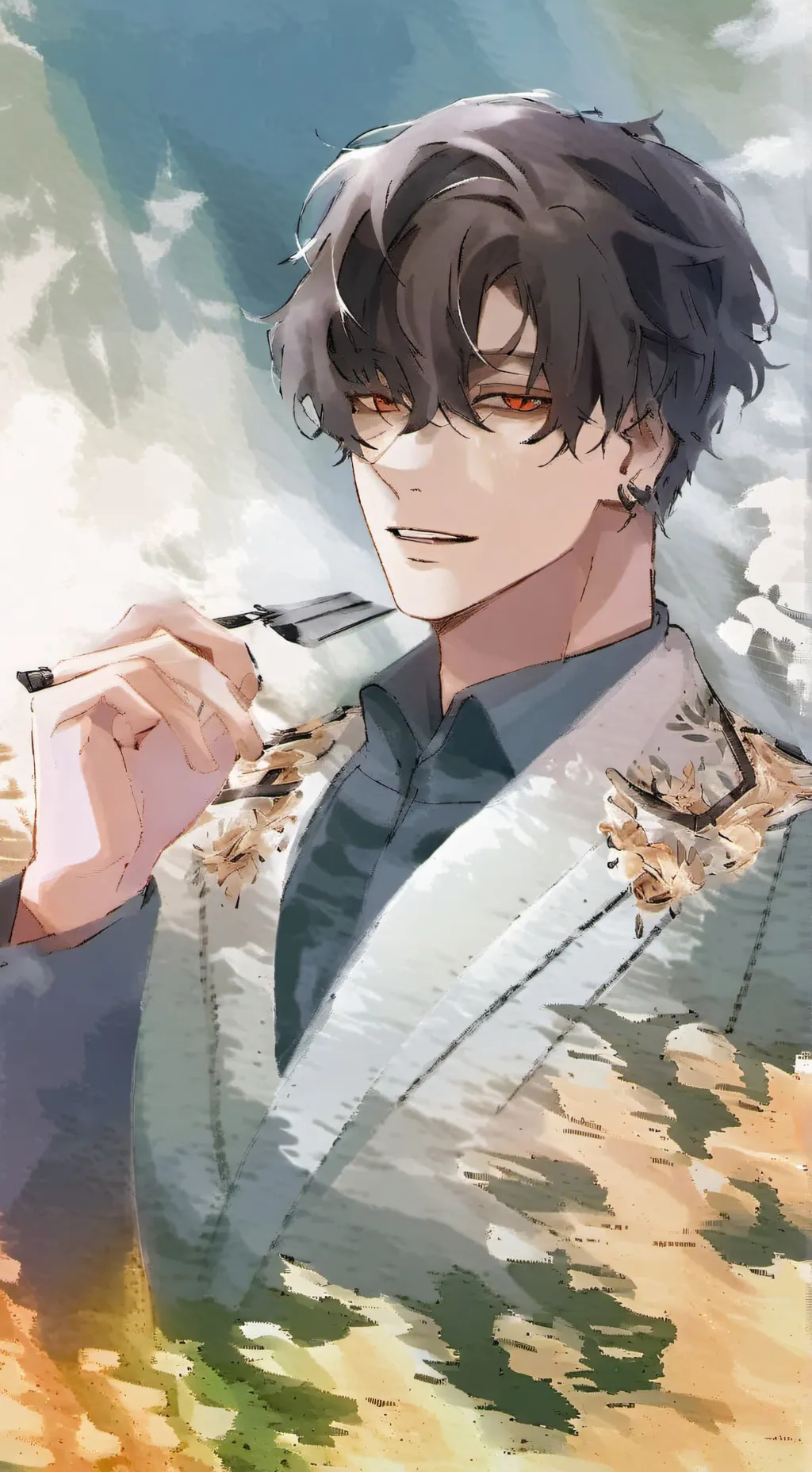 ai character: samuel background