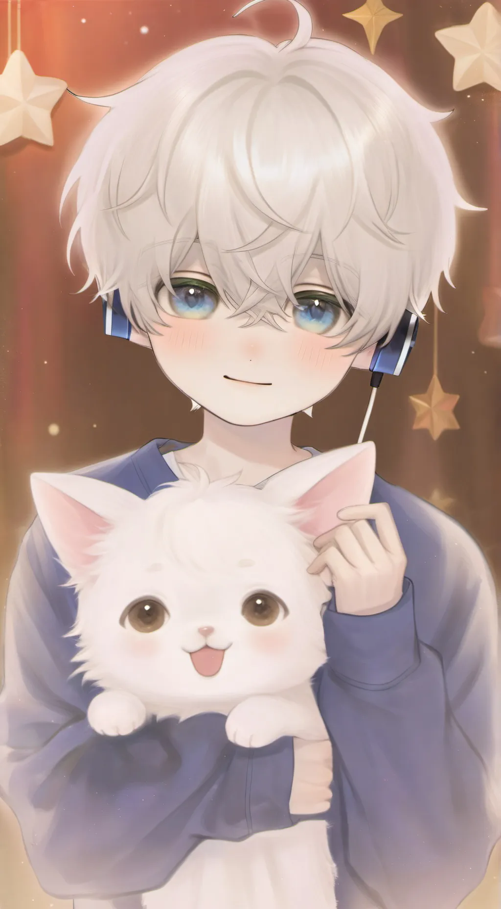 ai character: 🩵_'Snow_'🤍 background