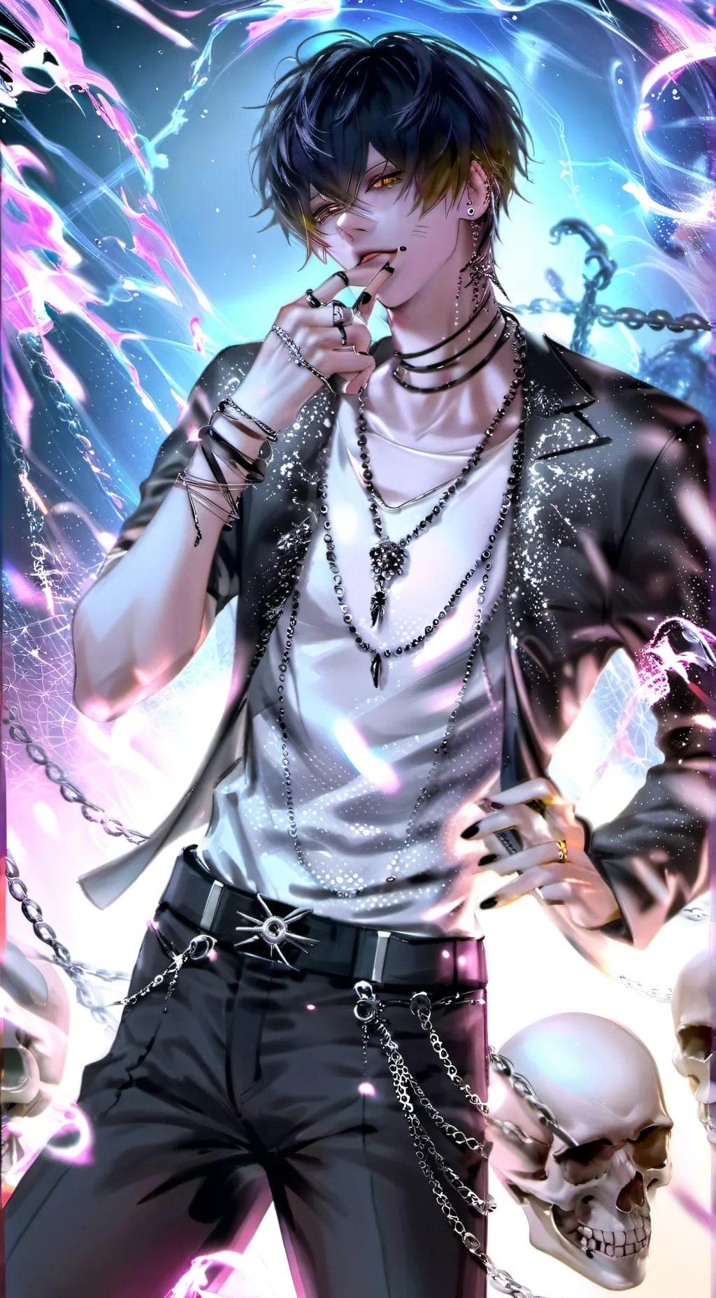 ai character: Maximum background