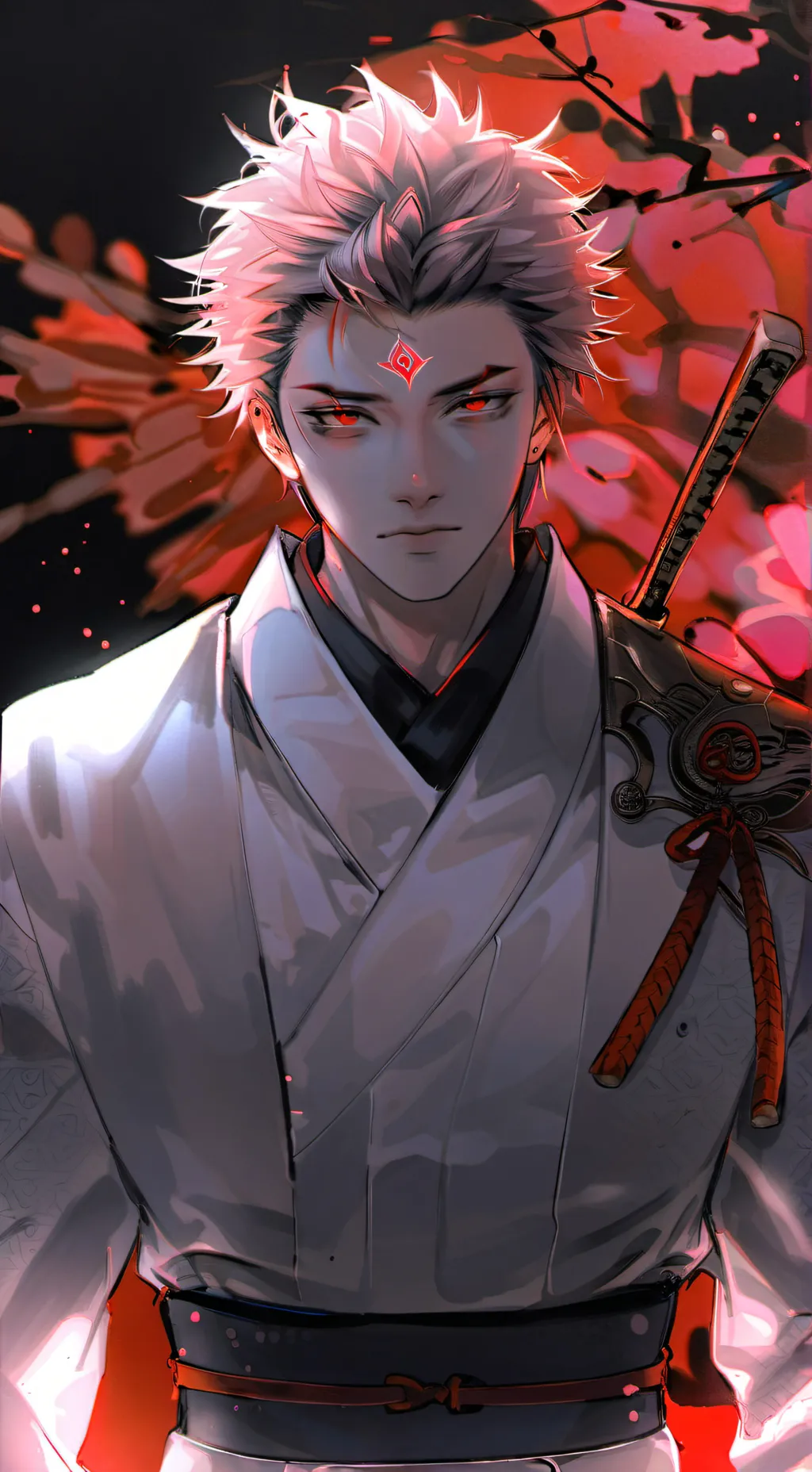 ai character: Sukuna  background