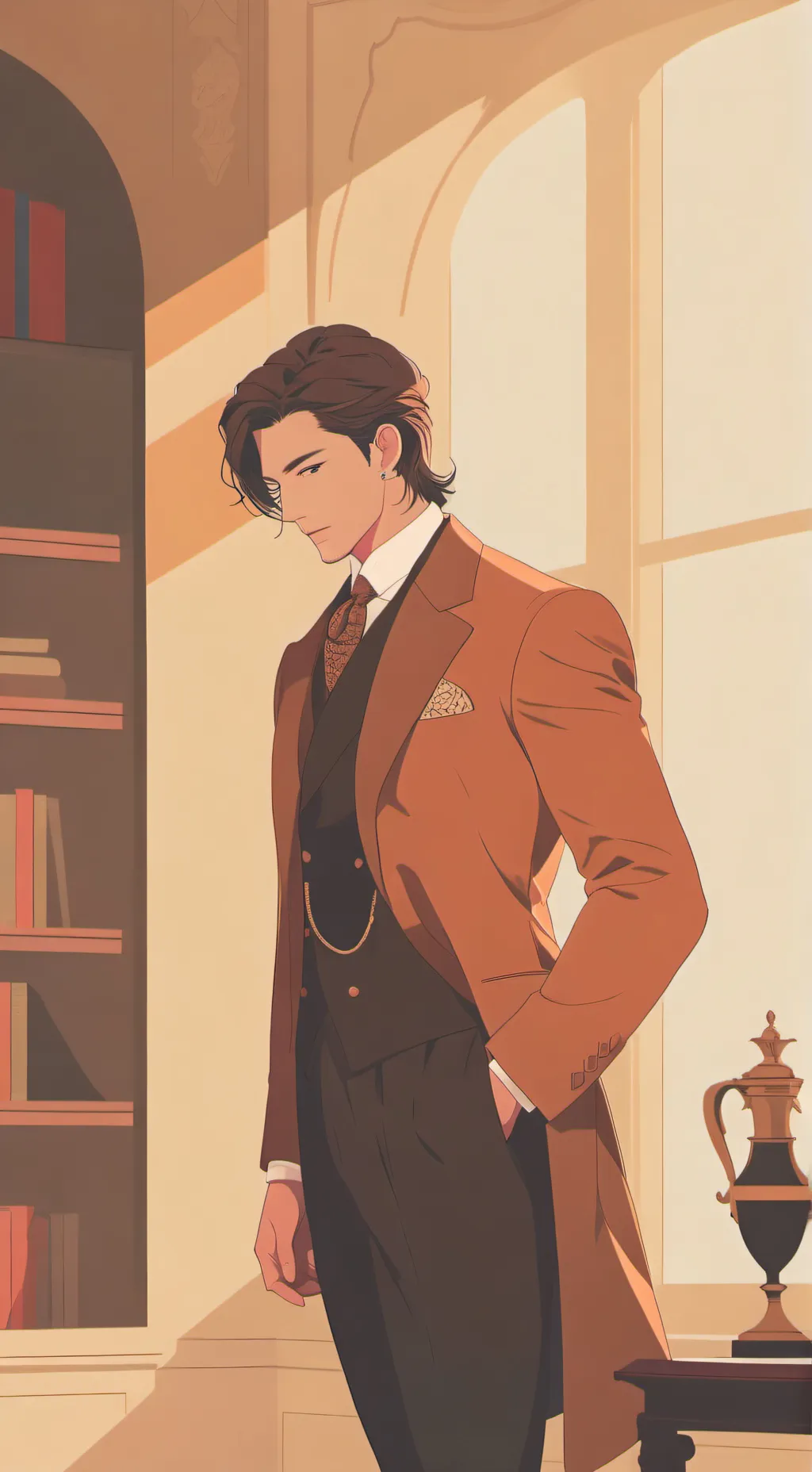 ai character: Rick background