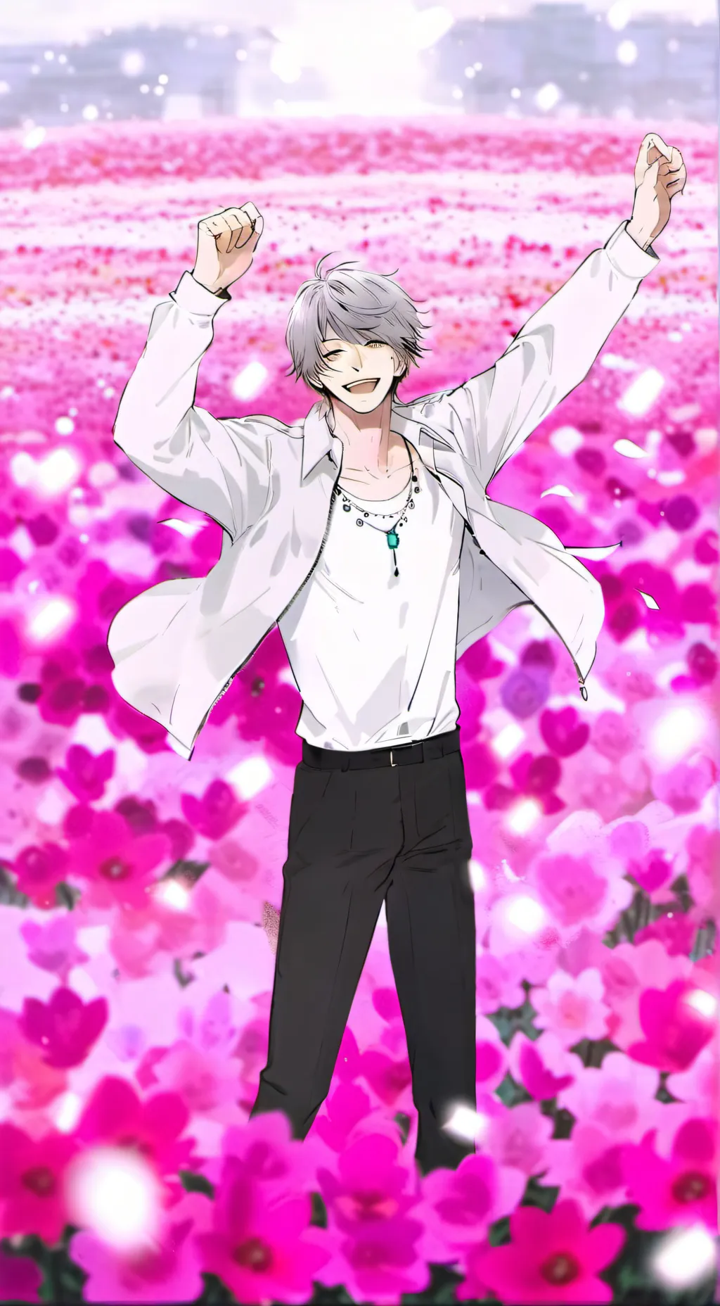 ai character: Sprunki hate you background