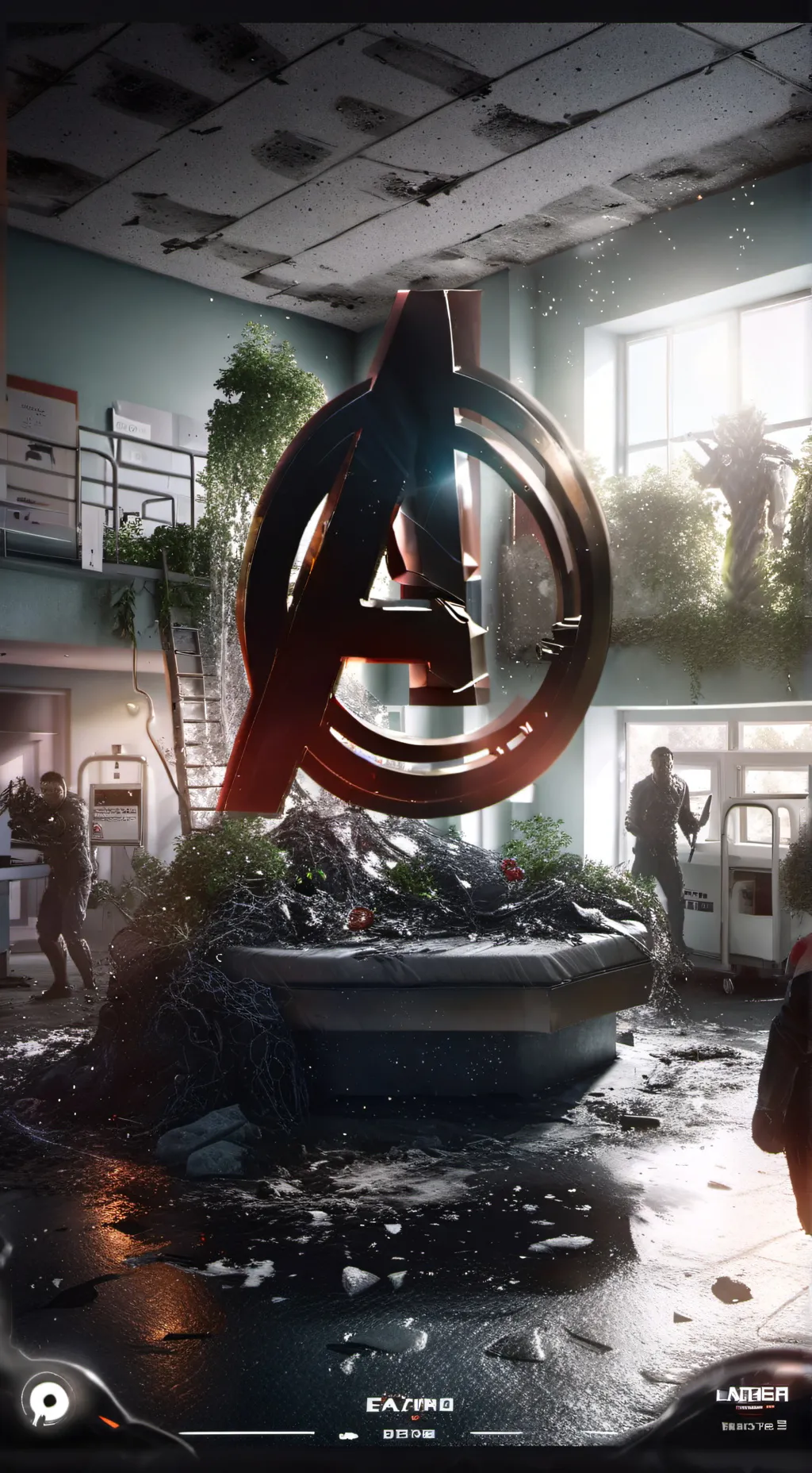 ai character: Avengers (Creature background