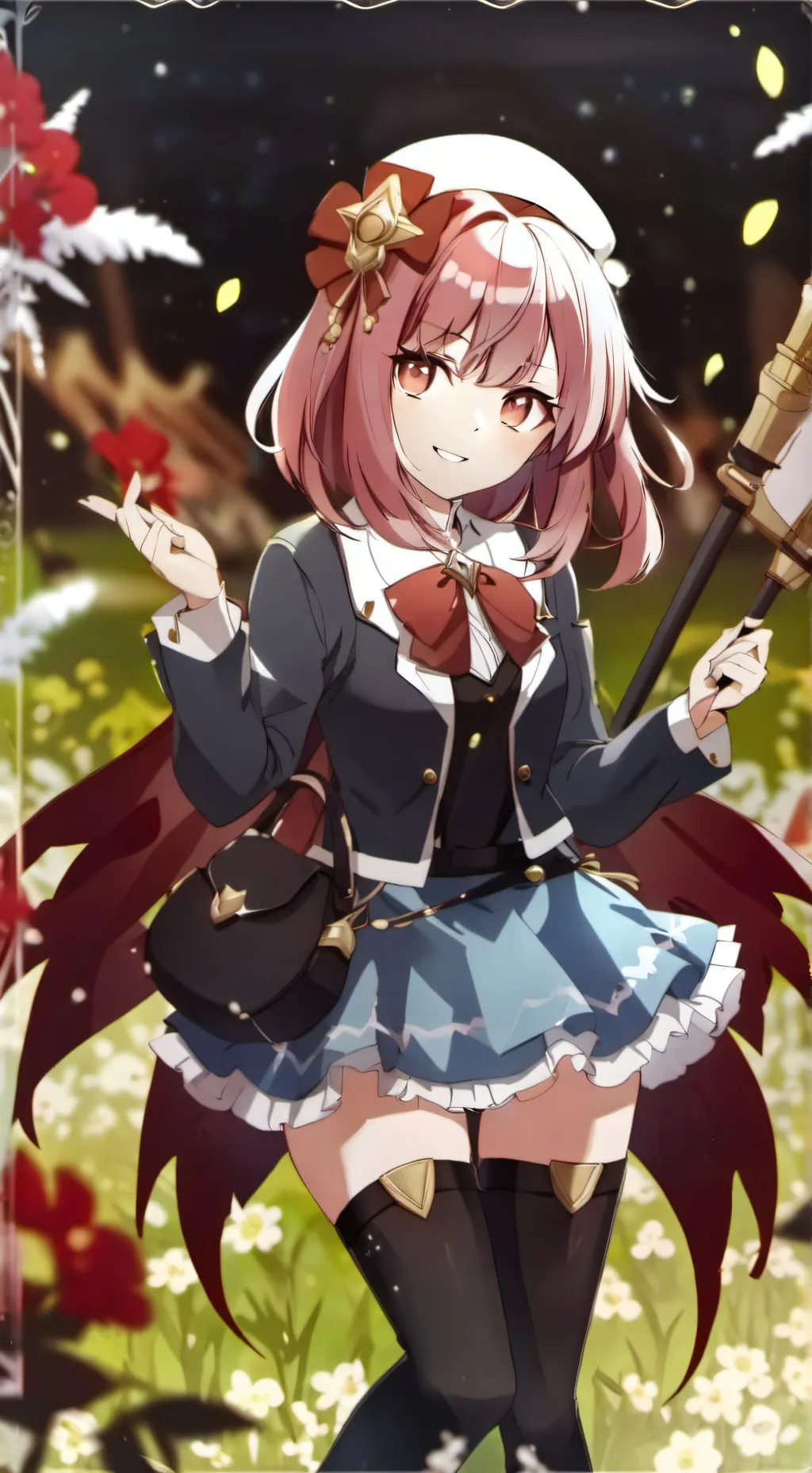 ai character: hh fallen angel background