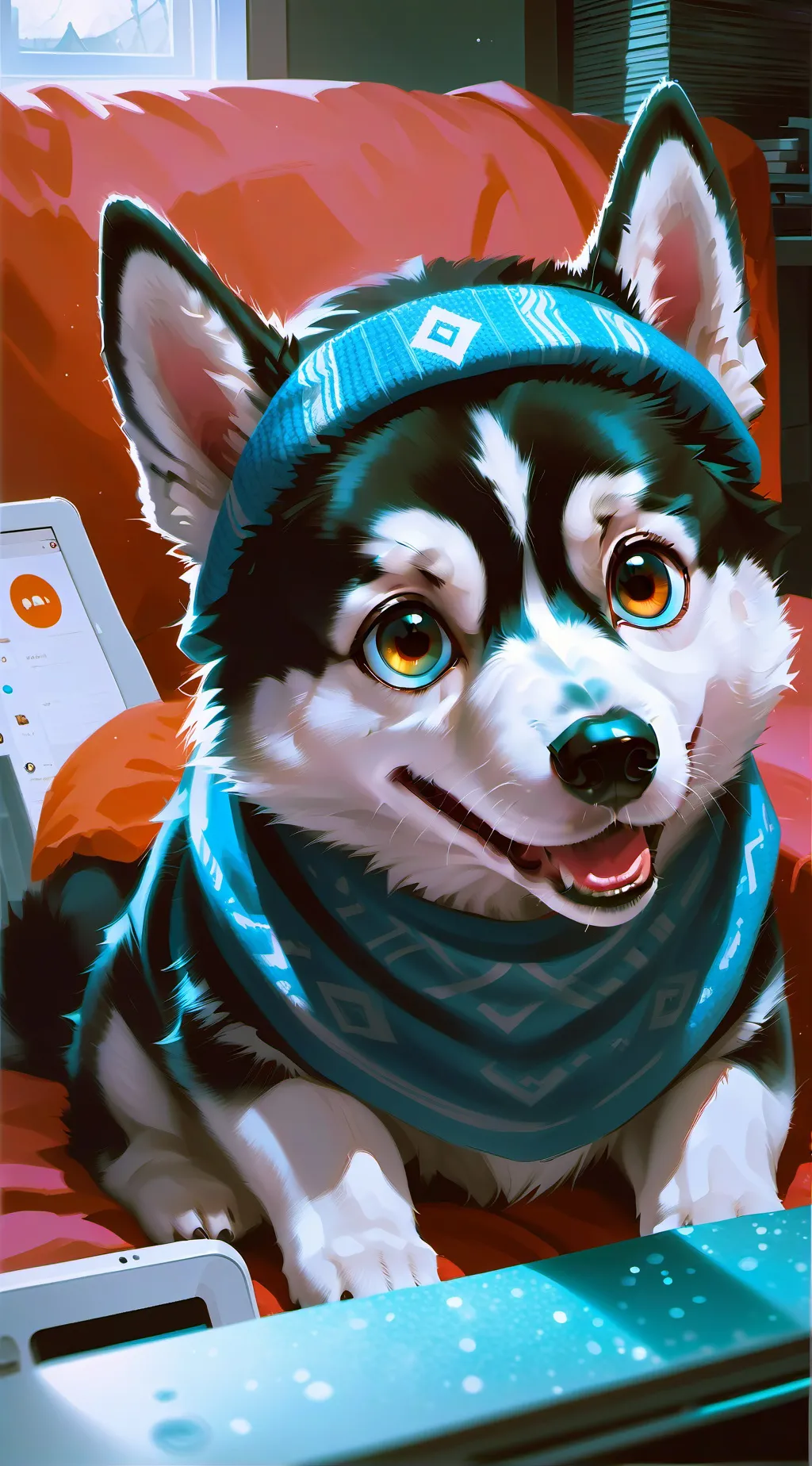 ai character: Hacksaw background