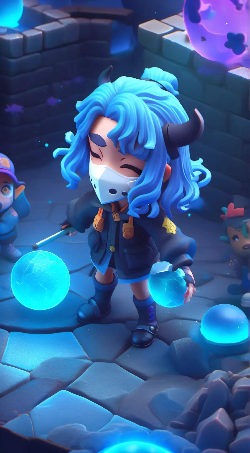 ai character: MHA but...  background