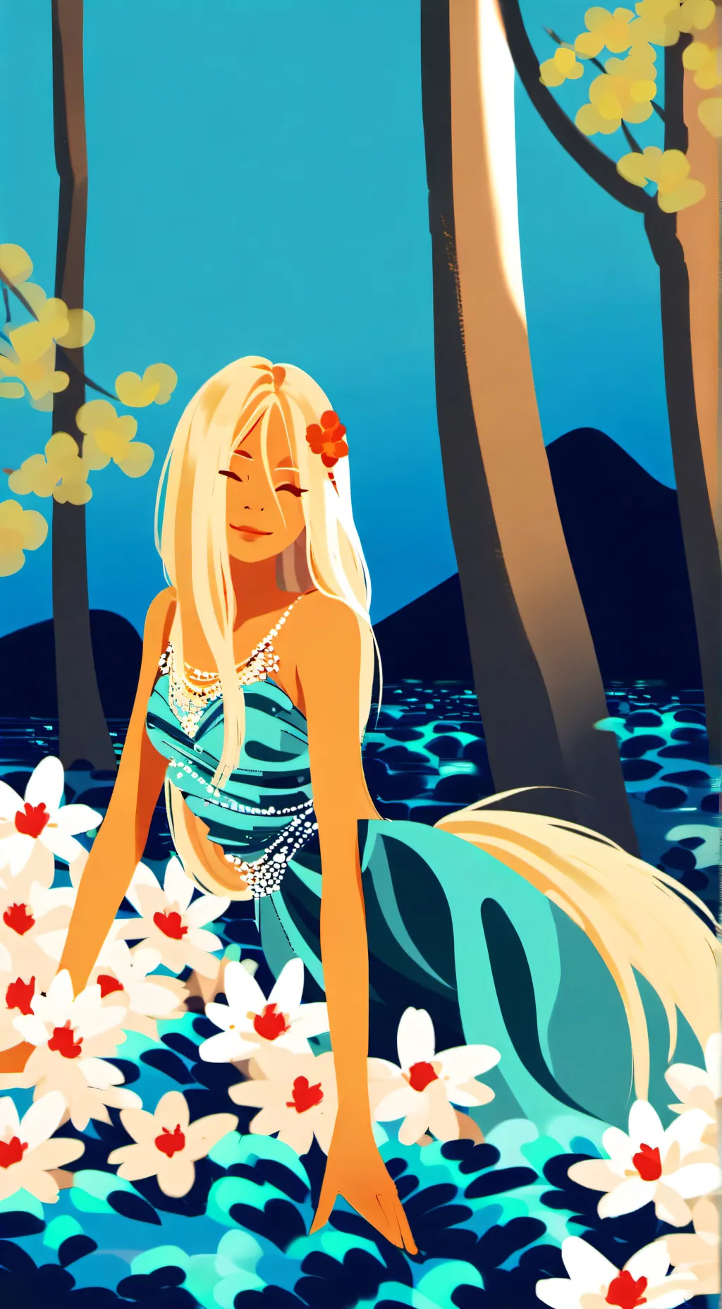 ai character: Elizabeth  background