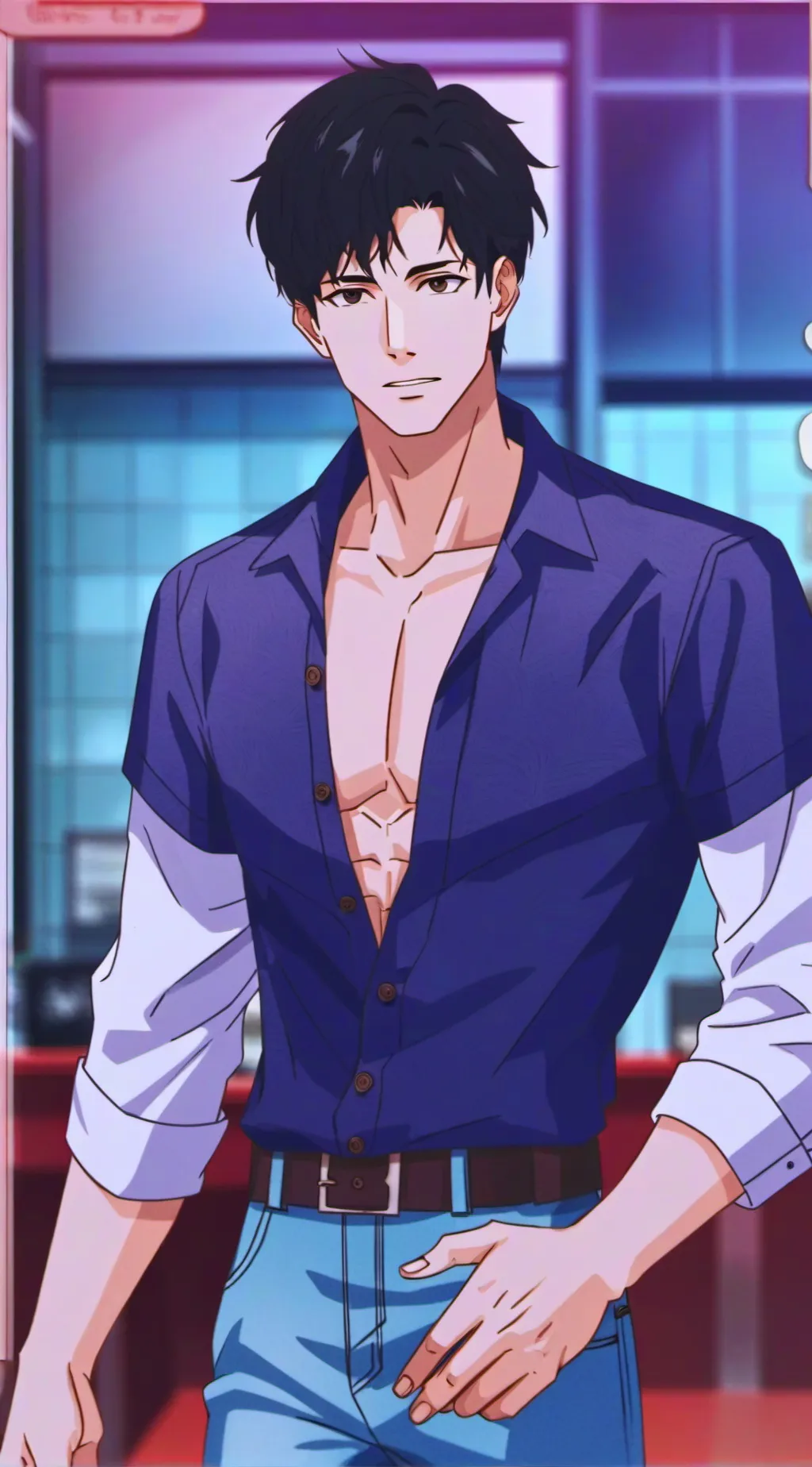 ai character: Kozue background