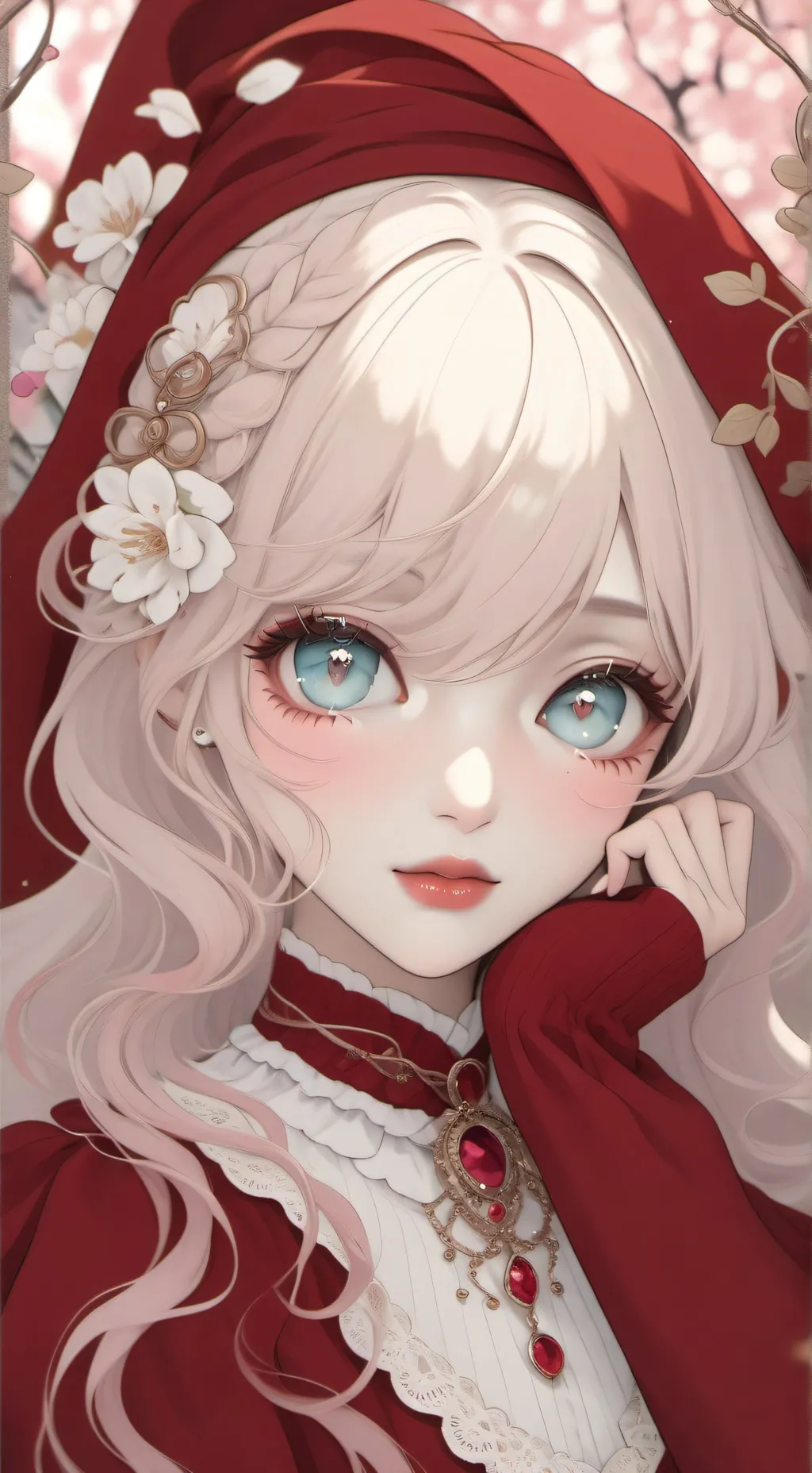 ai character: lea background