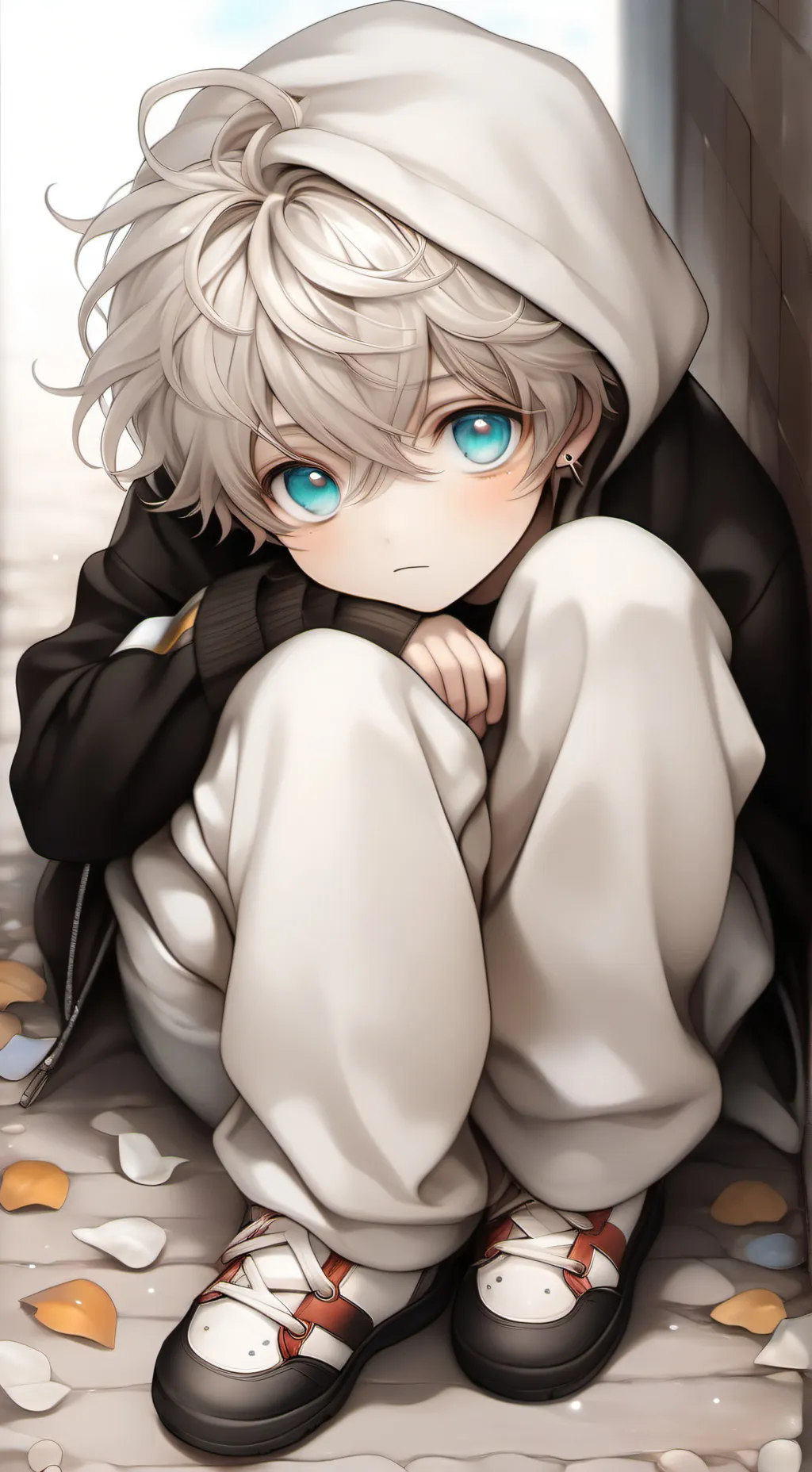 ai character: luca 💧  background