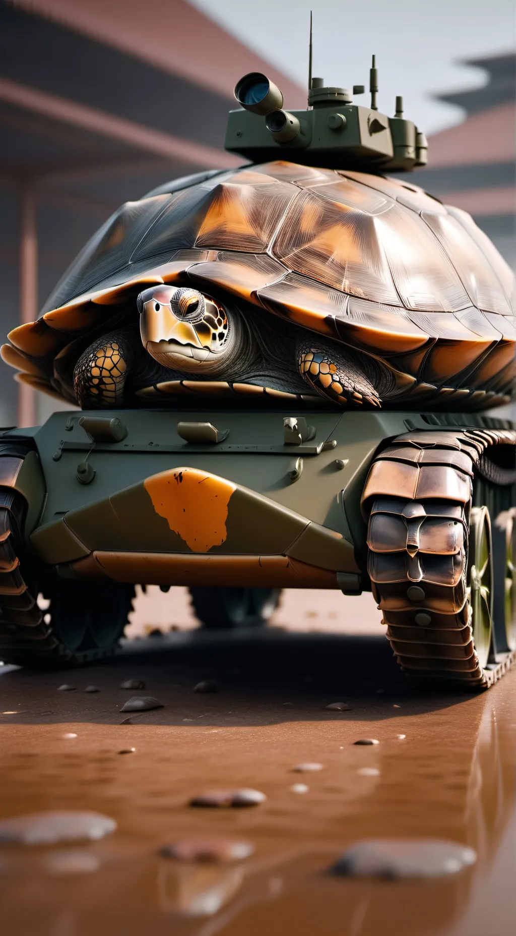 ai character: Turtle Dave background