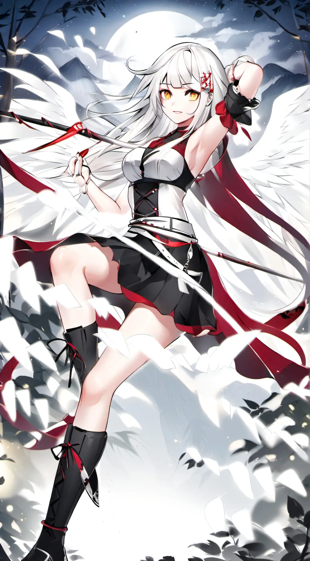 ai character: kny infected background