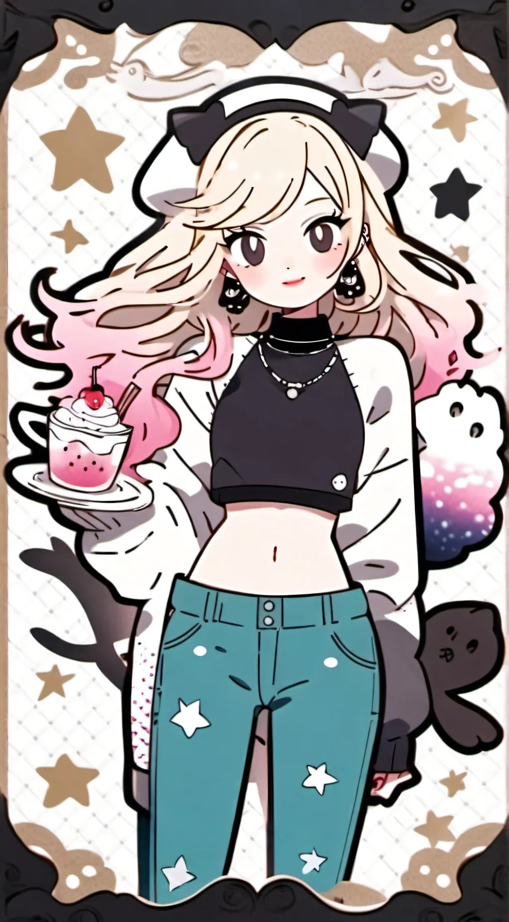 ai character: Dti - Hate you background