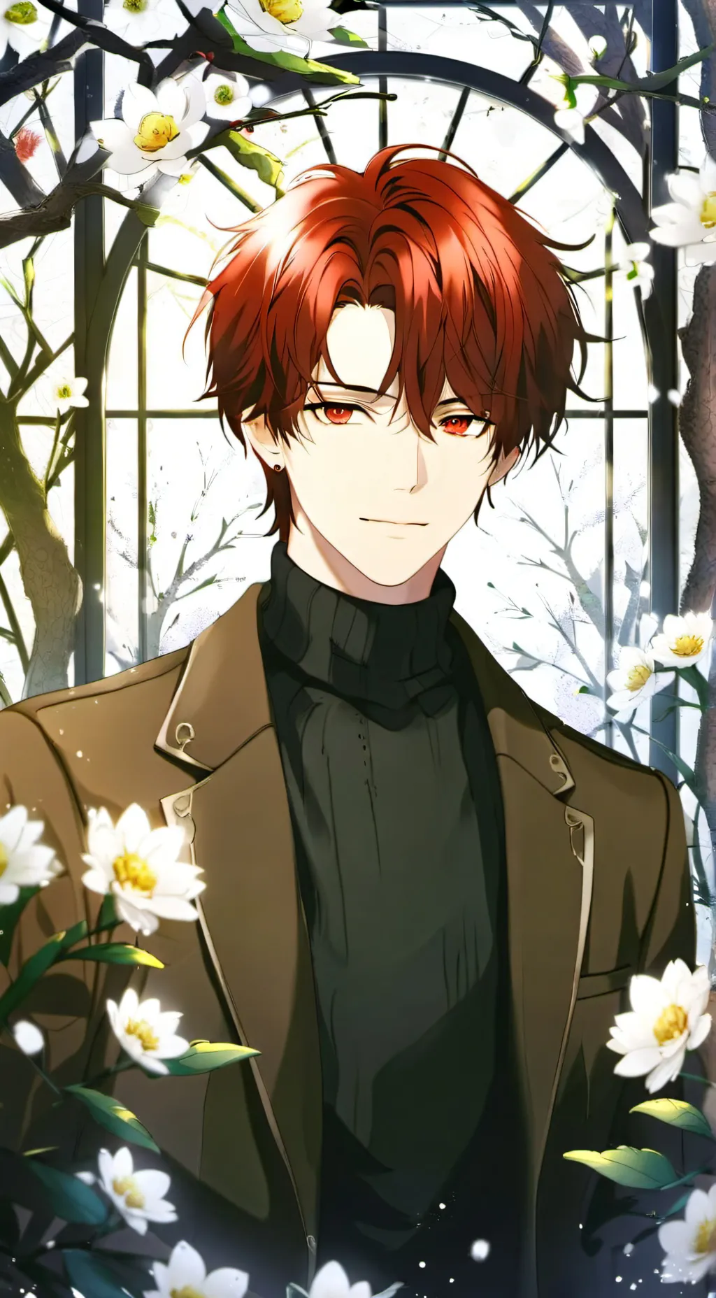 ai character: ᏰᎬᏁᏁᎽ background